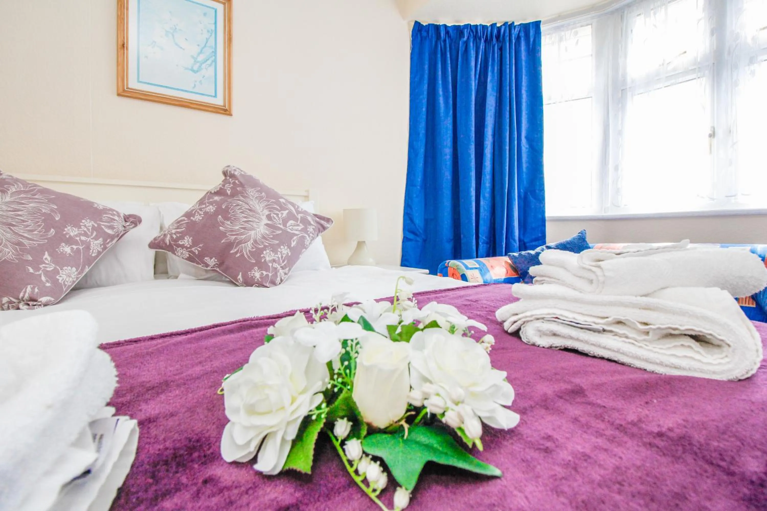 Bed in Harris Guest Accommodation