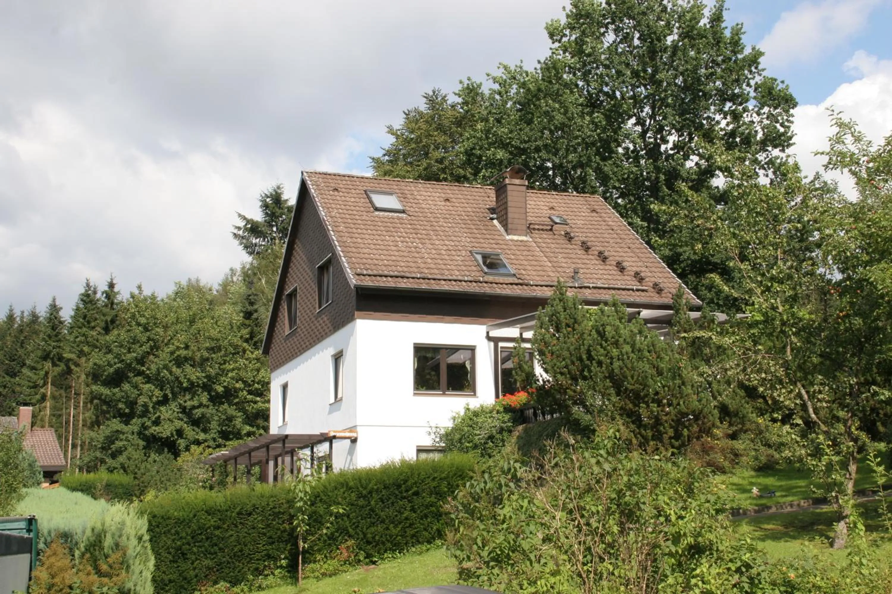 Facade/entrance in Haus Fernblick