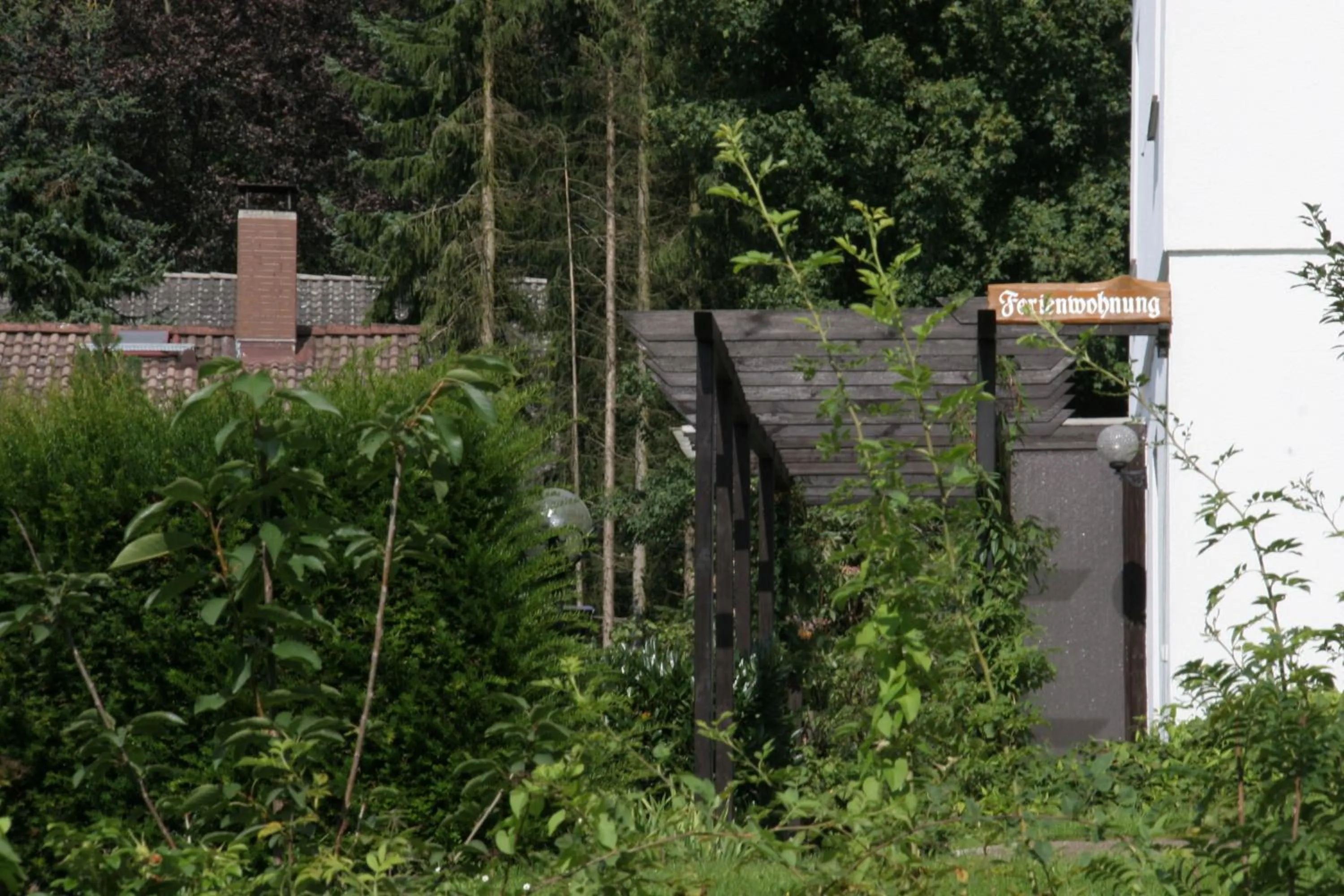 Facade/entrance in Haus Fernblick