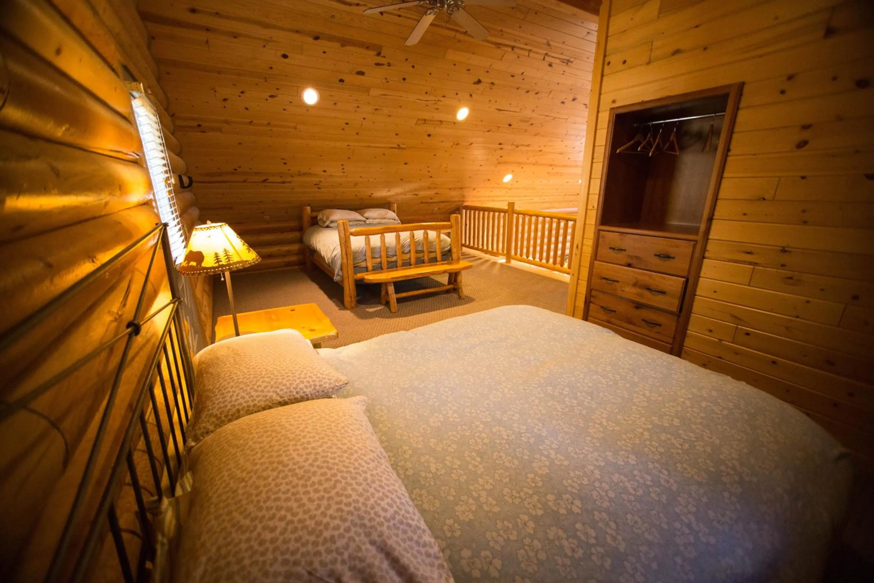 Bed in The Pines at Island Park