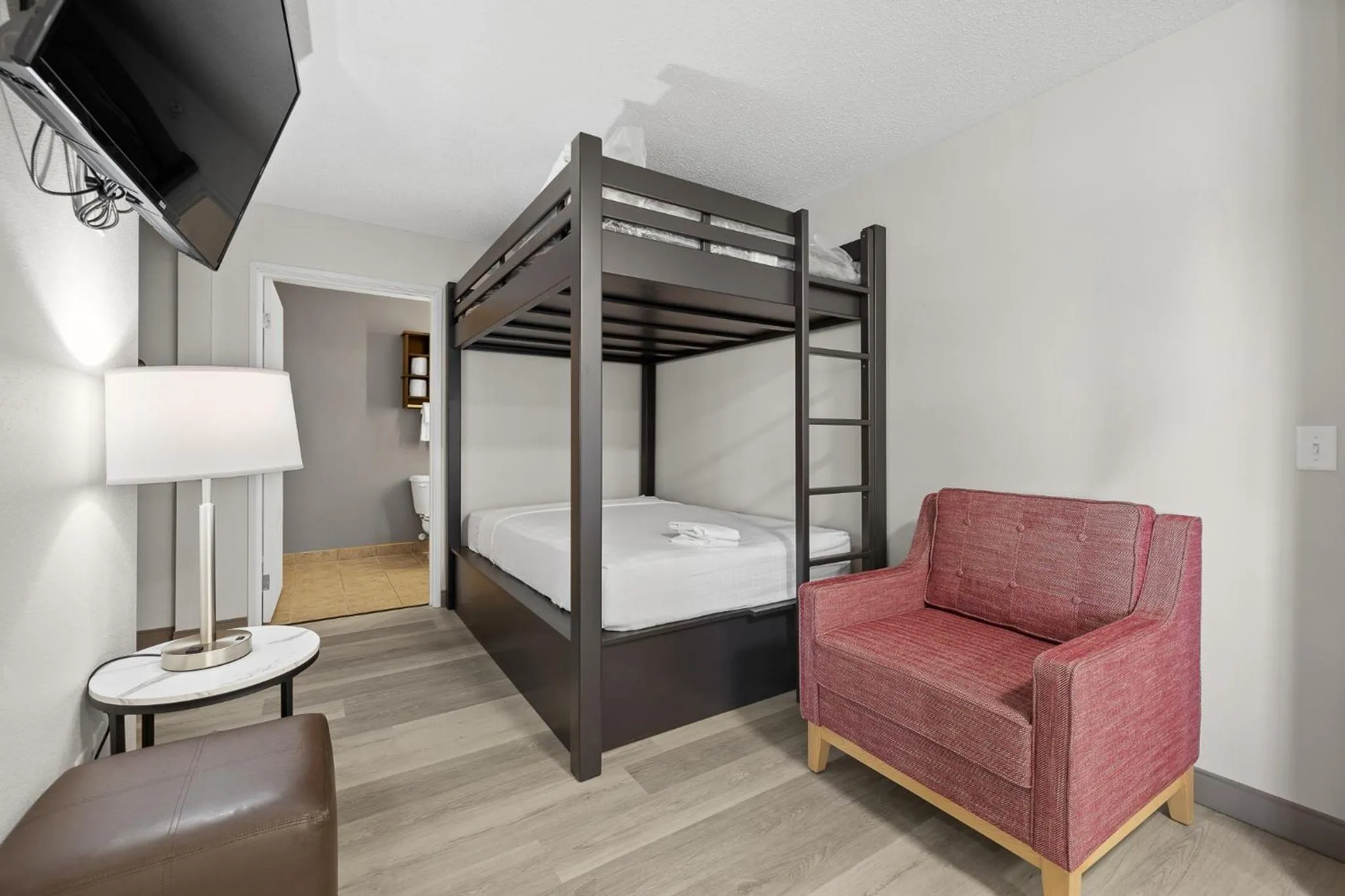 Bed in GrandStay Residential Suites Rapid City