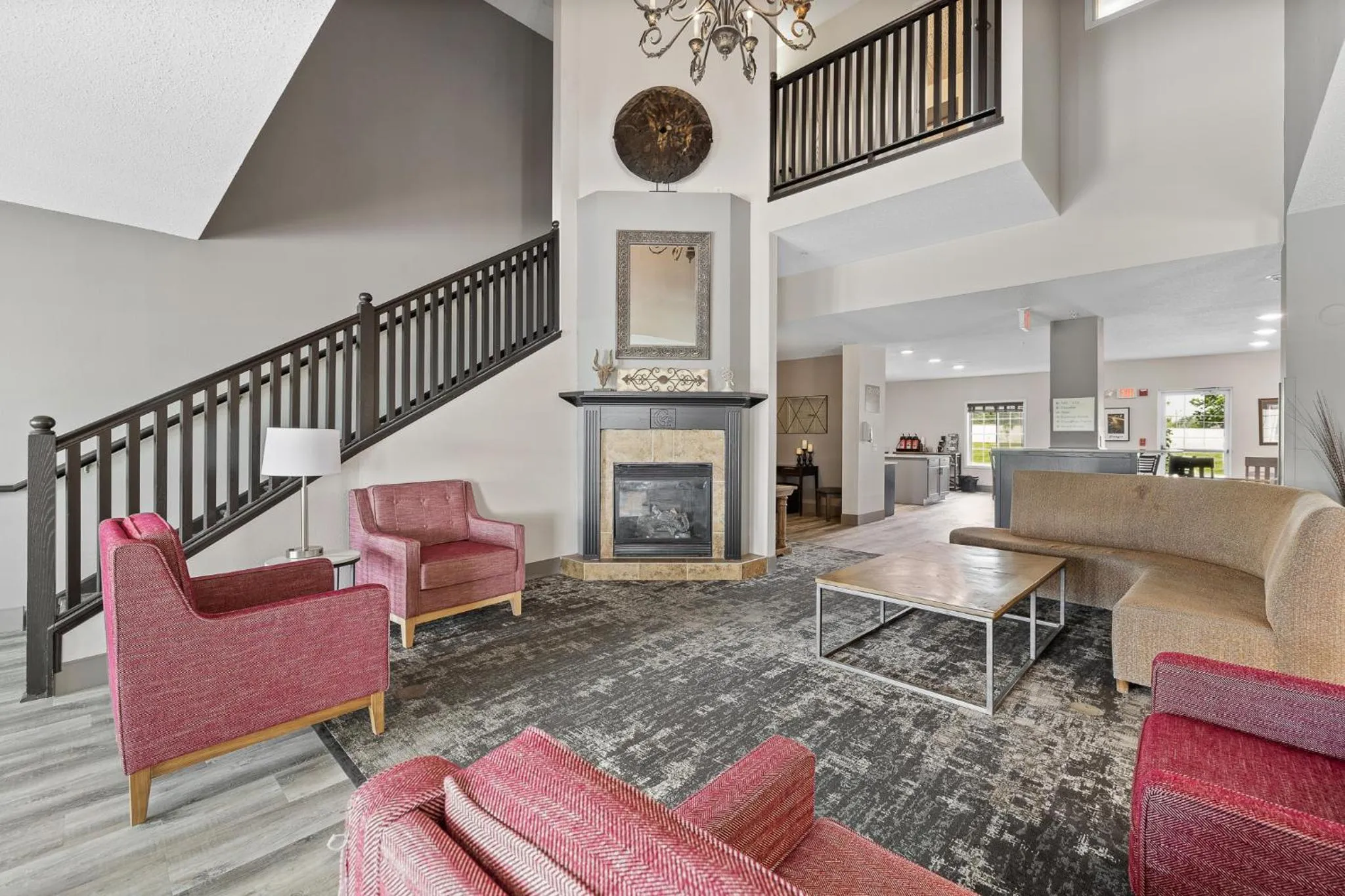 Lobby or reception in GrandStay Residential Suites Rapid City