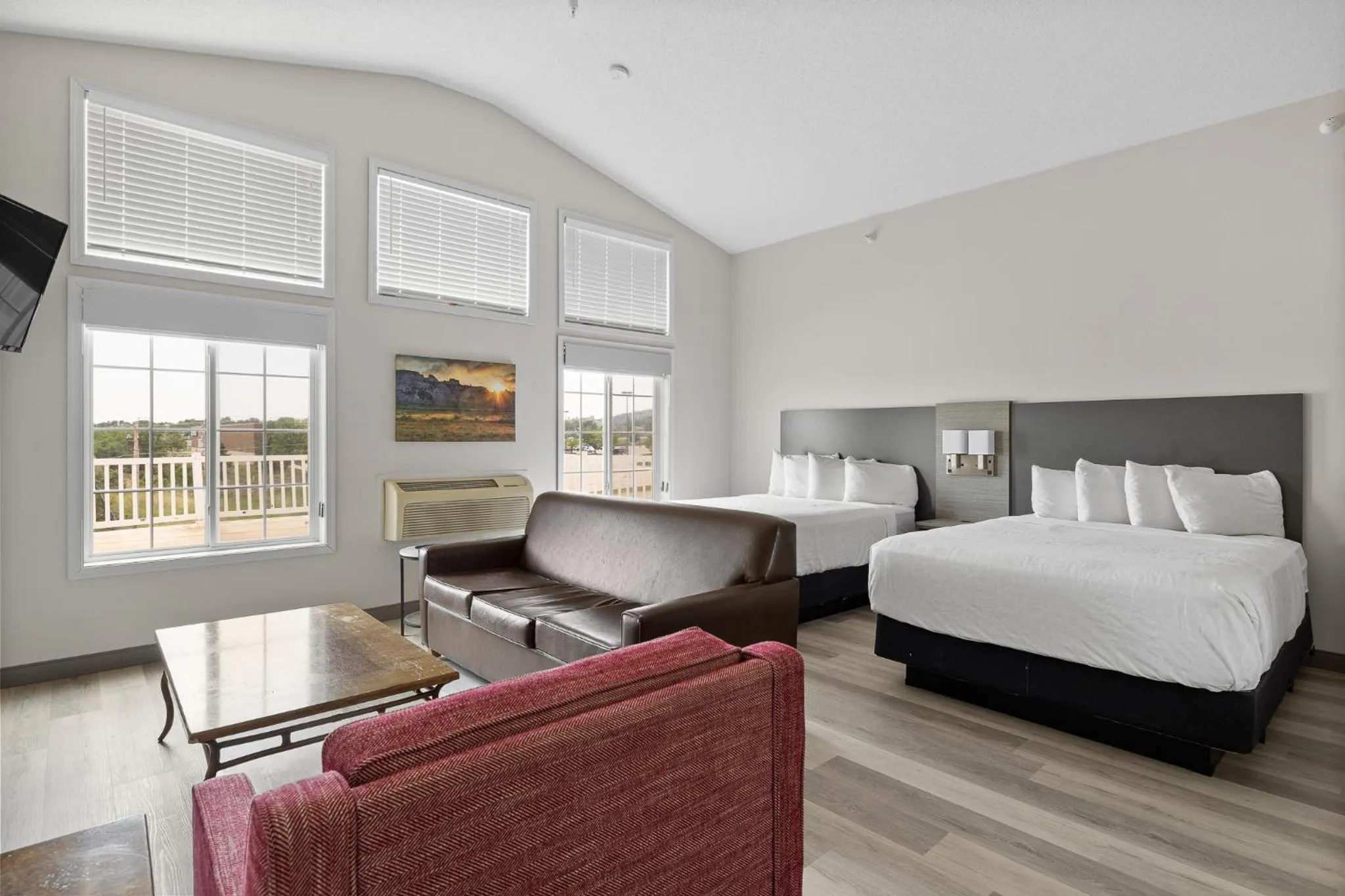 Bed in GrandStay Residential Suites Rapid City