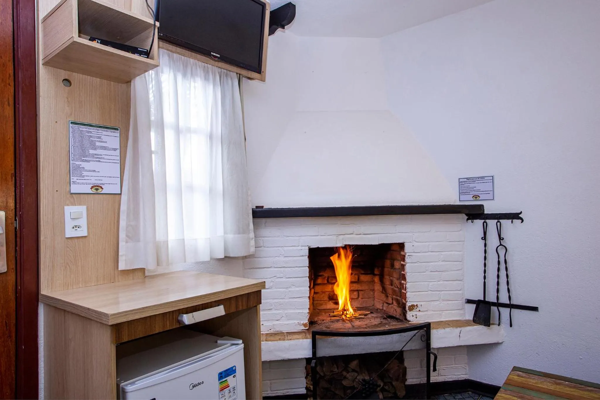 TV and multimedia in Pousada das Videiras