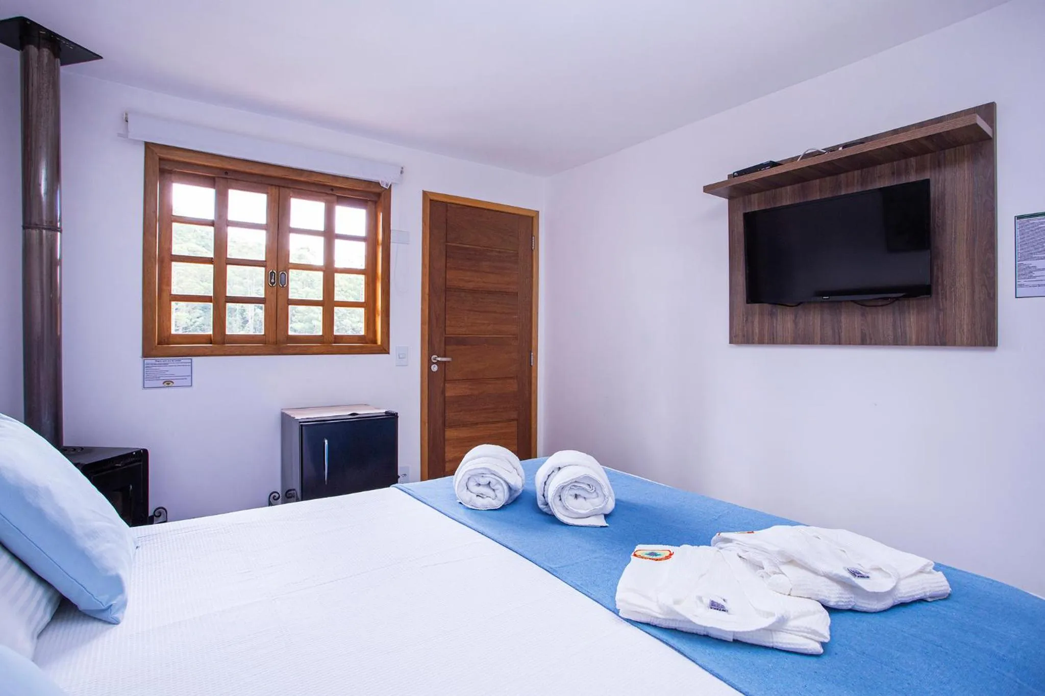 Bed in Pousada das Videiras