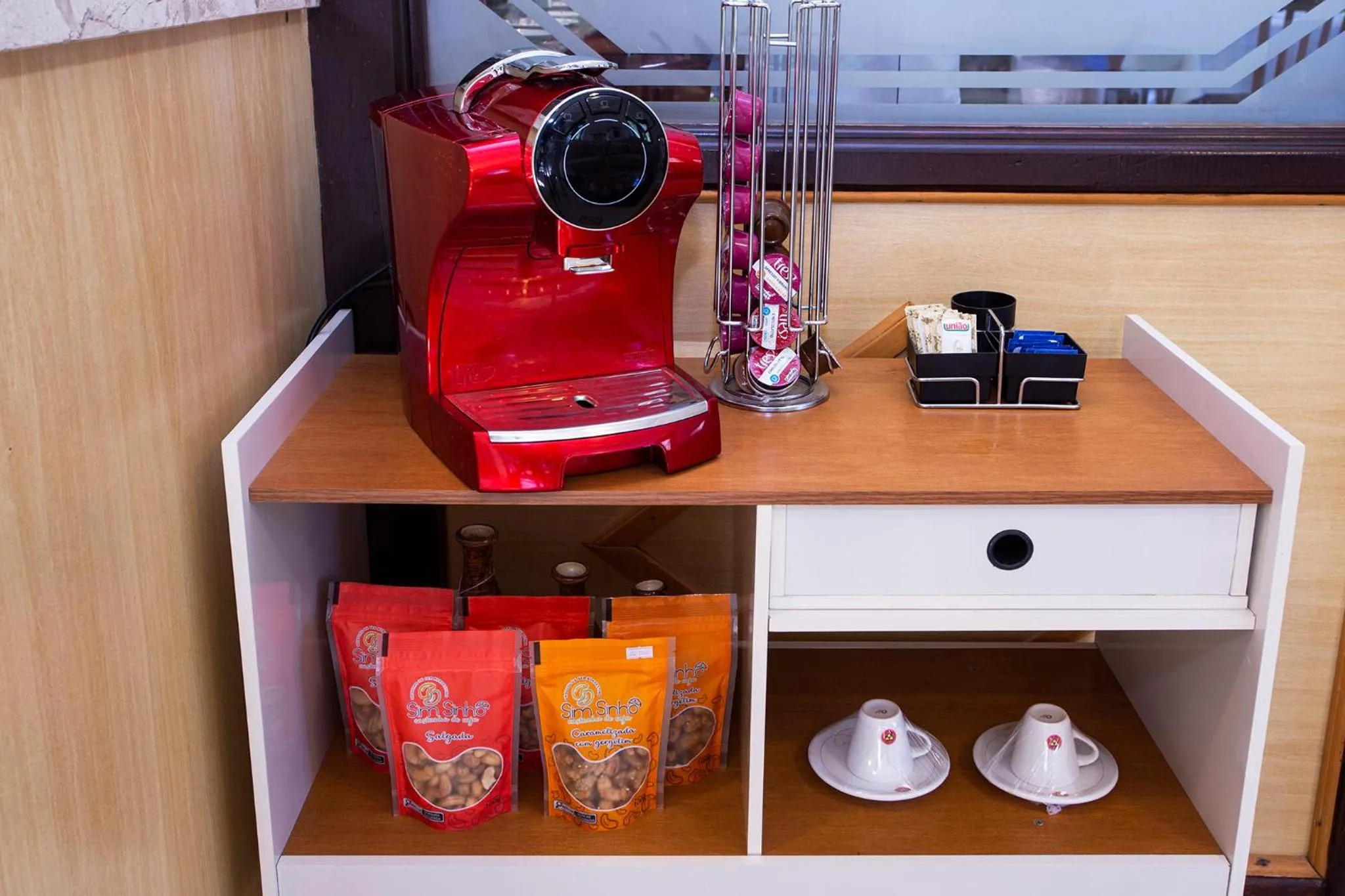 Coffee/tea facilities in Pousada das Videiras