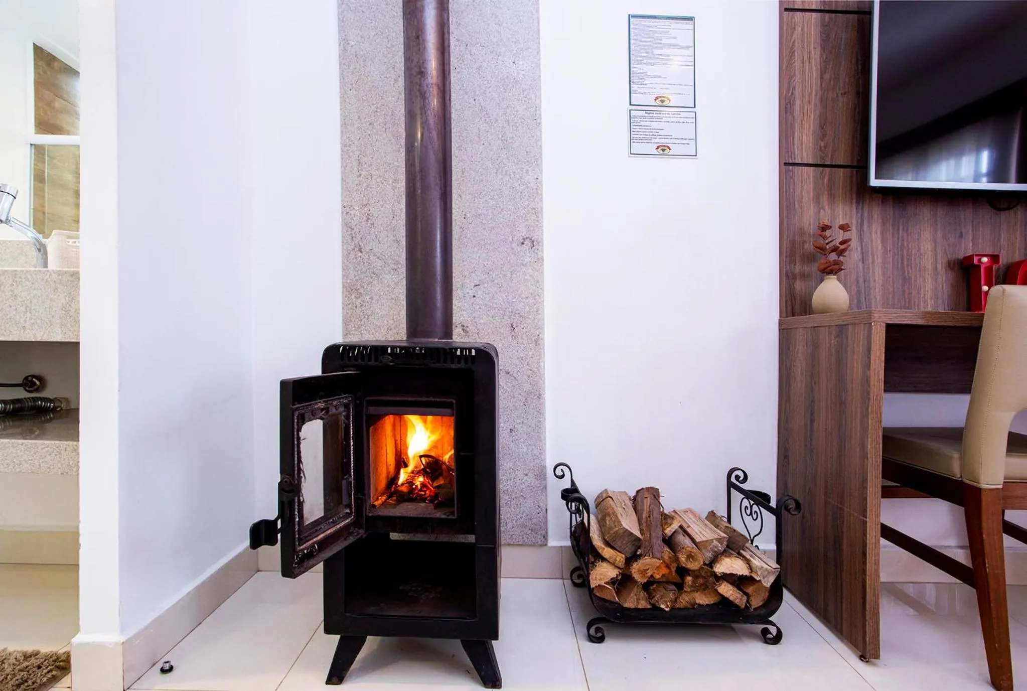 flat iron in Pousada das Videiras