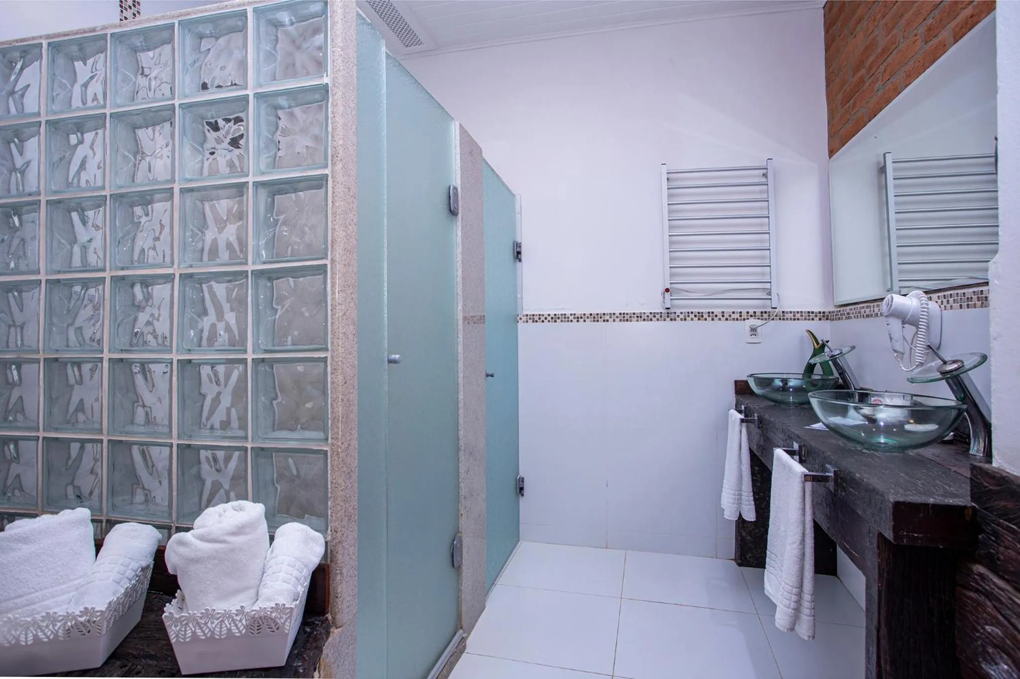 Bathroom in Pousada das Videiras