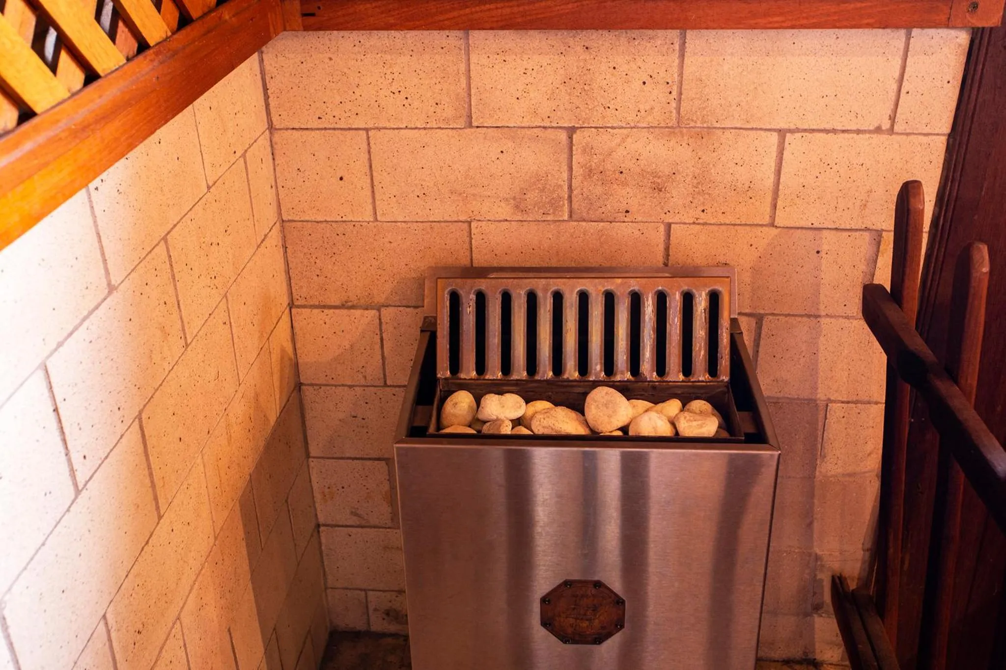 Sauna in Pousada das Videiras