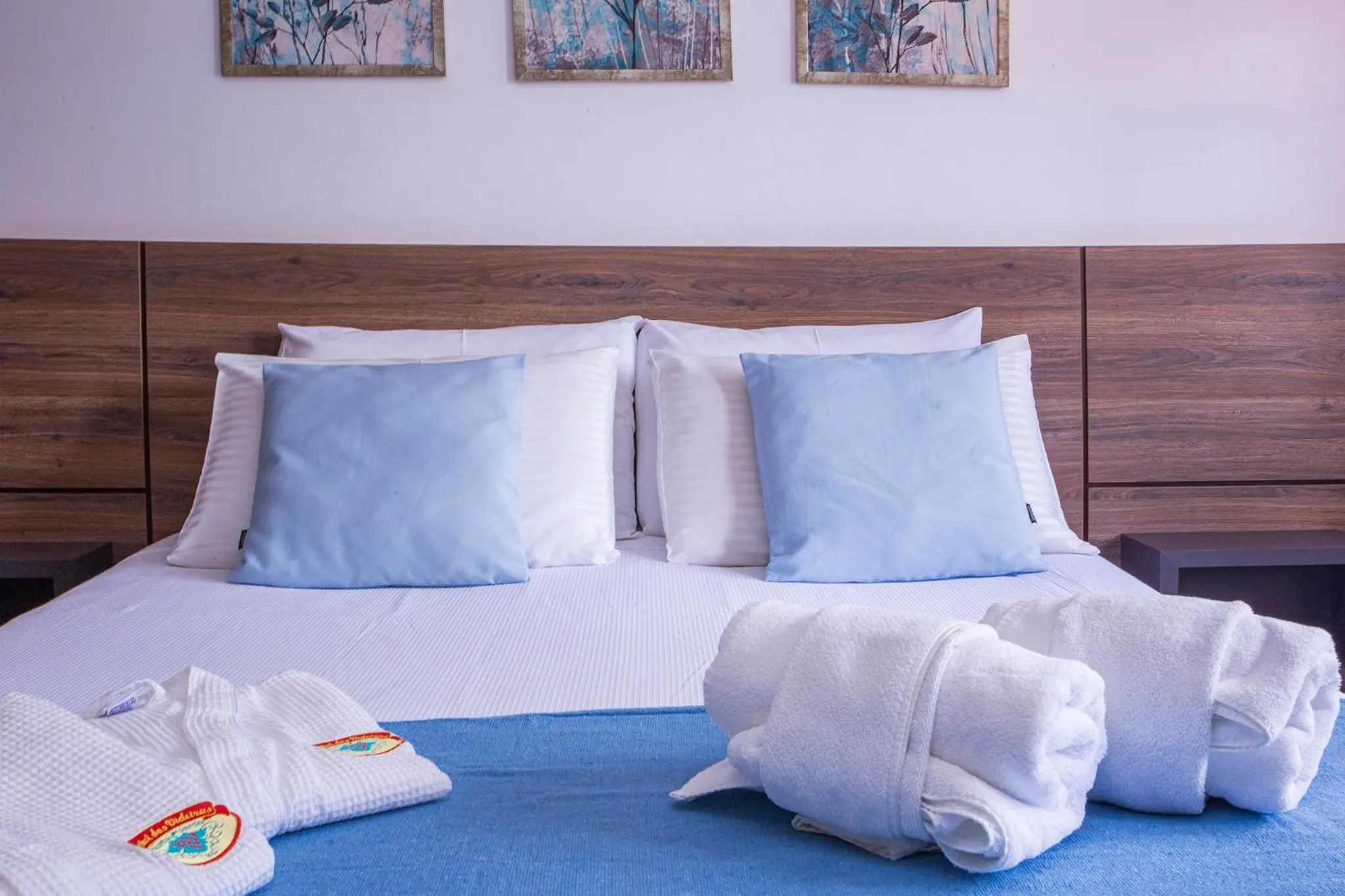 Bed in Pousada das Videiras