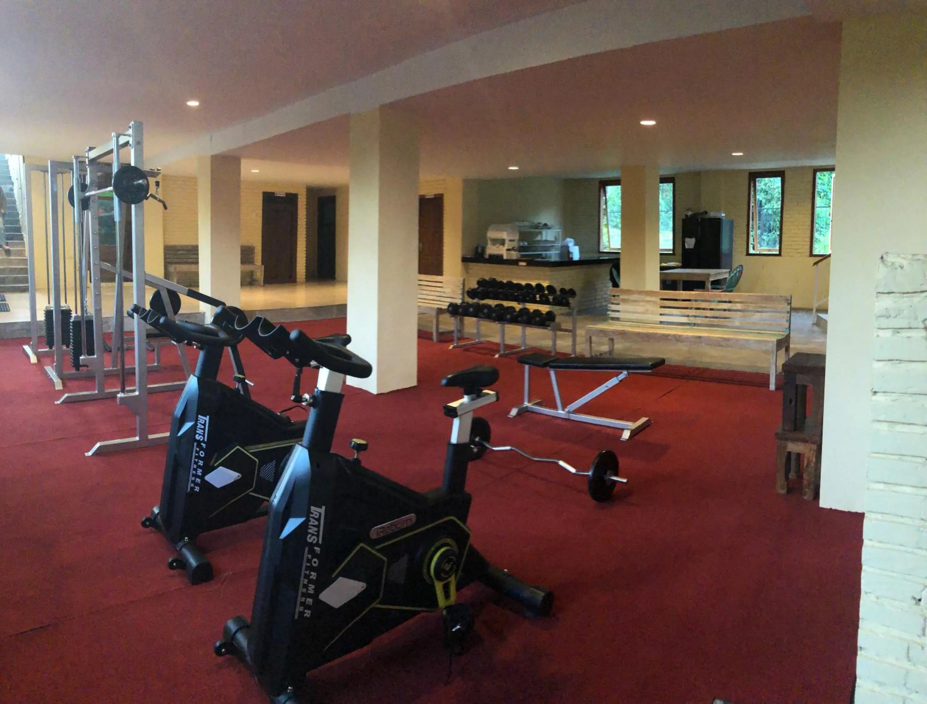 Fitness centre/facilities in Oka's Guest House Canggu