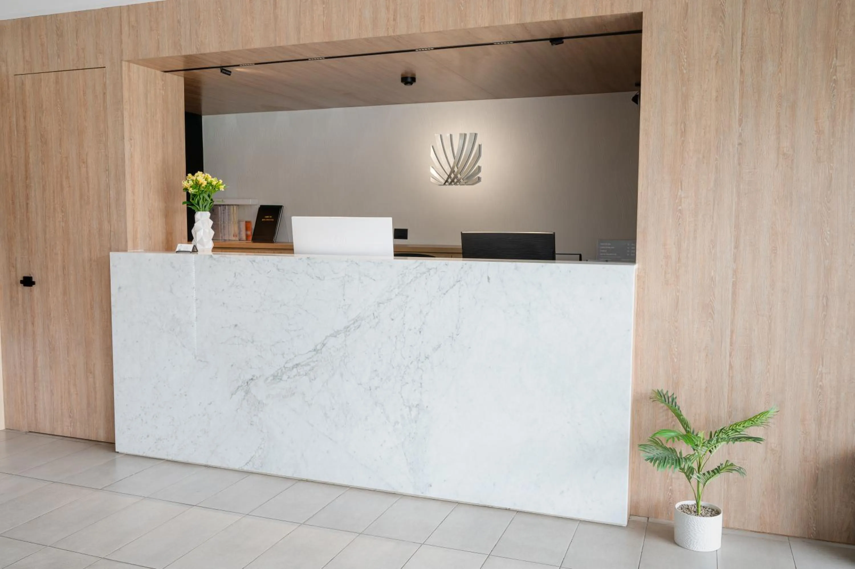 Lobby or reception in Palmetto Hotel Business San Miguel