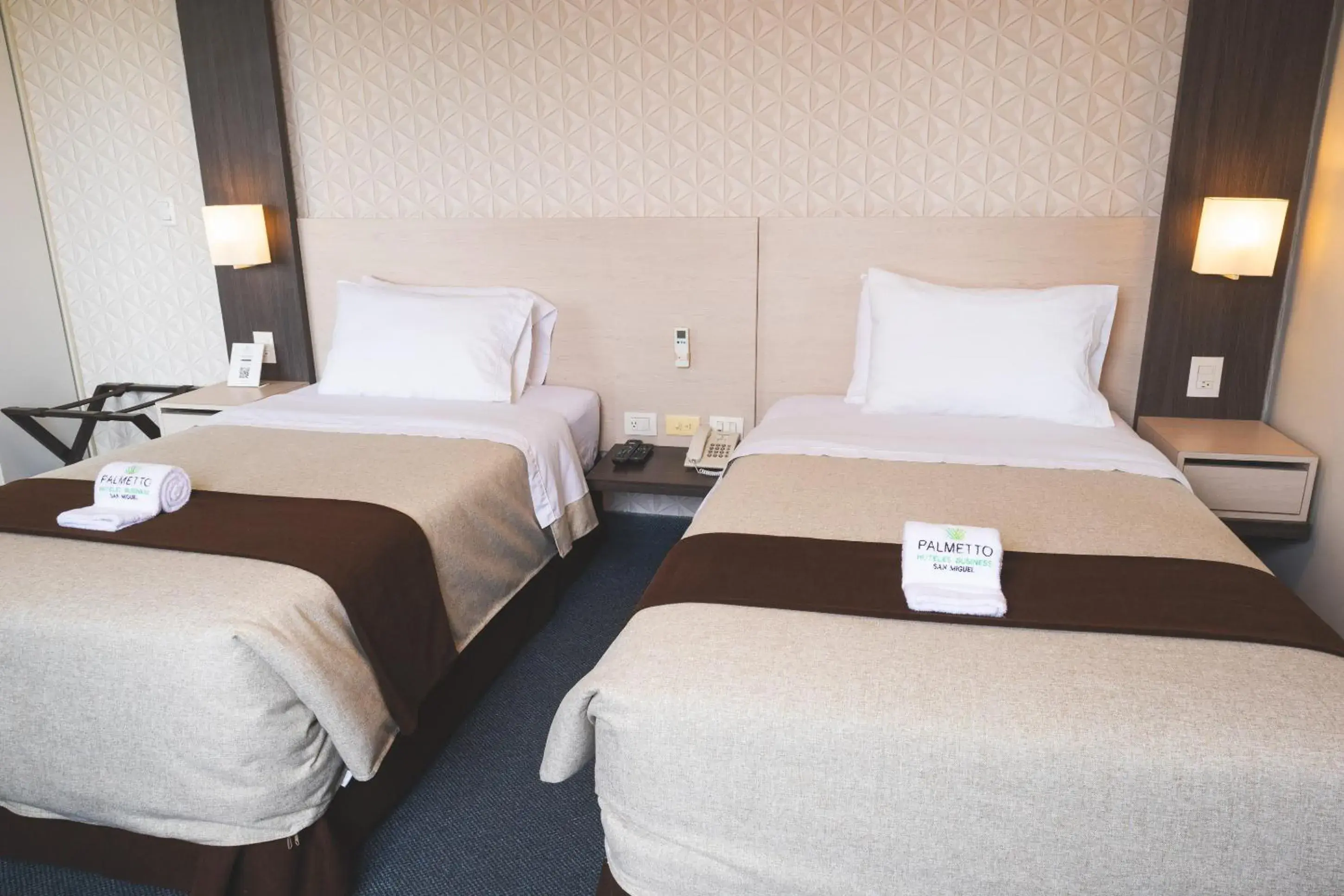 Twin Room in Palmetto Hotel Business San Miguel Twin Room in Palmetto Hotel Business San Miguel