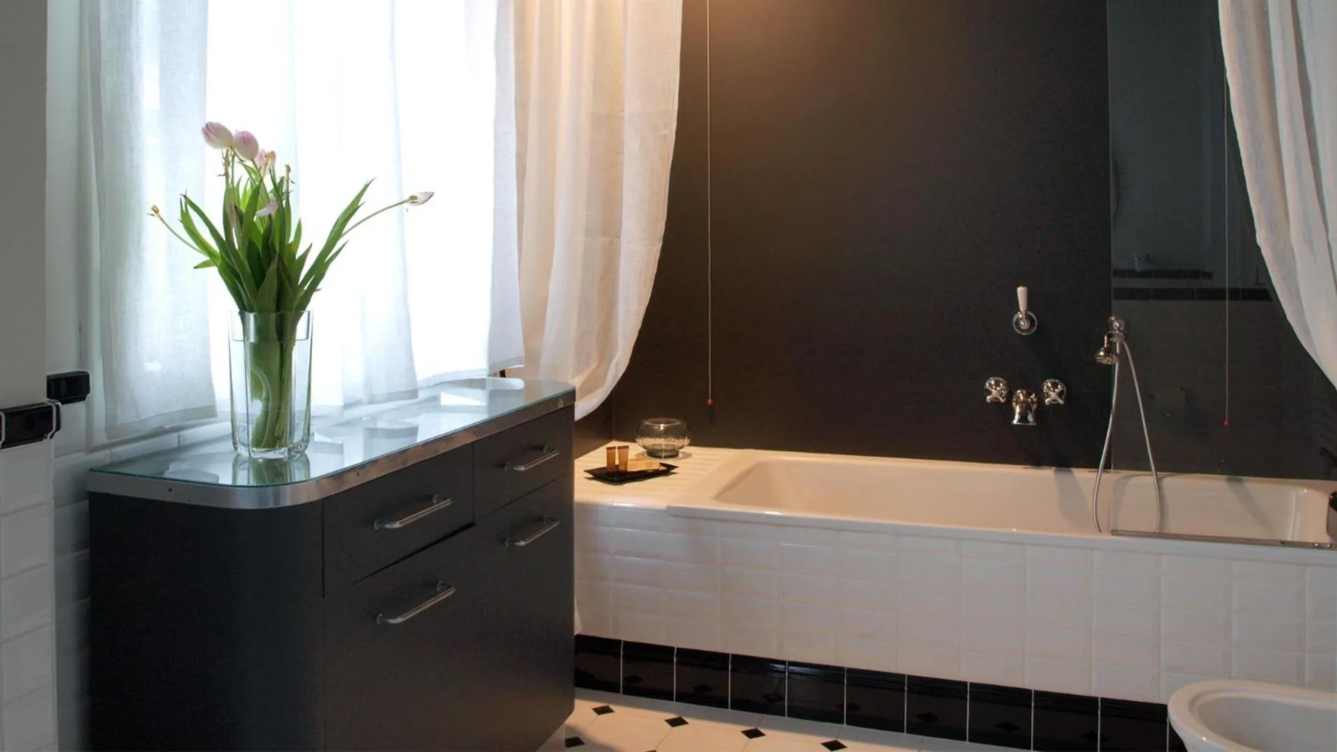 Shower in Villa Gotti Charming Rooms