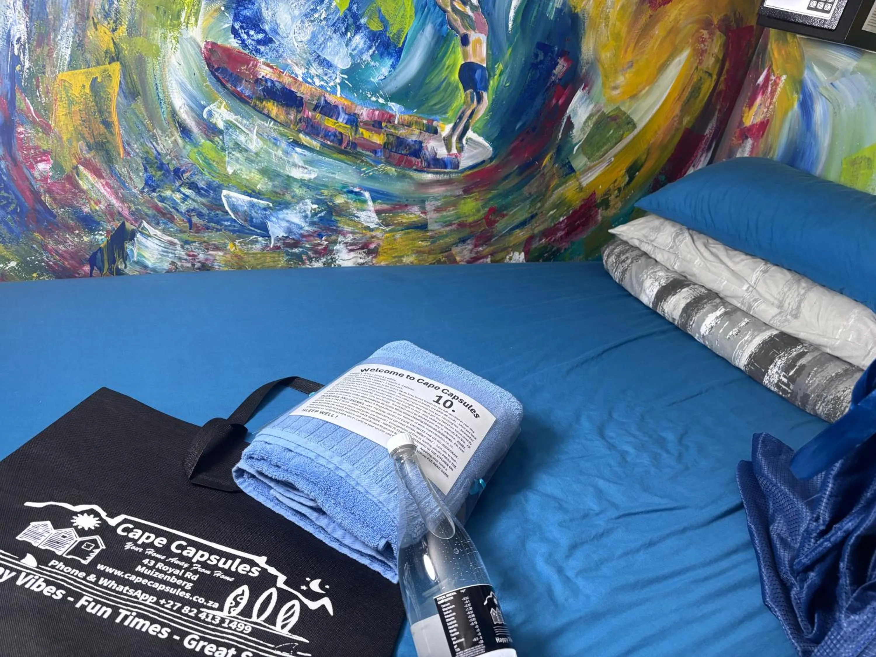 Bed in Cape Capsules