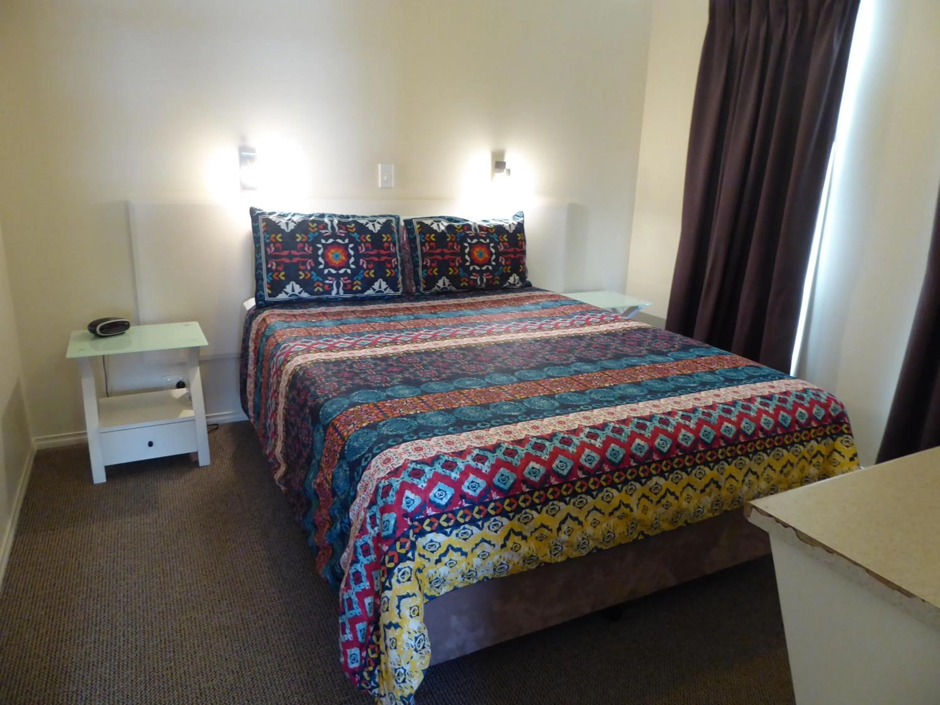 Bed in Streaky Bay Motel and Villas