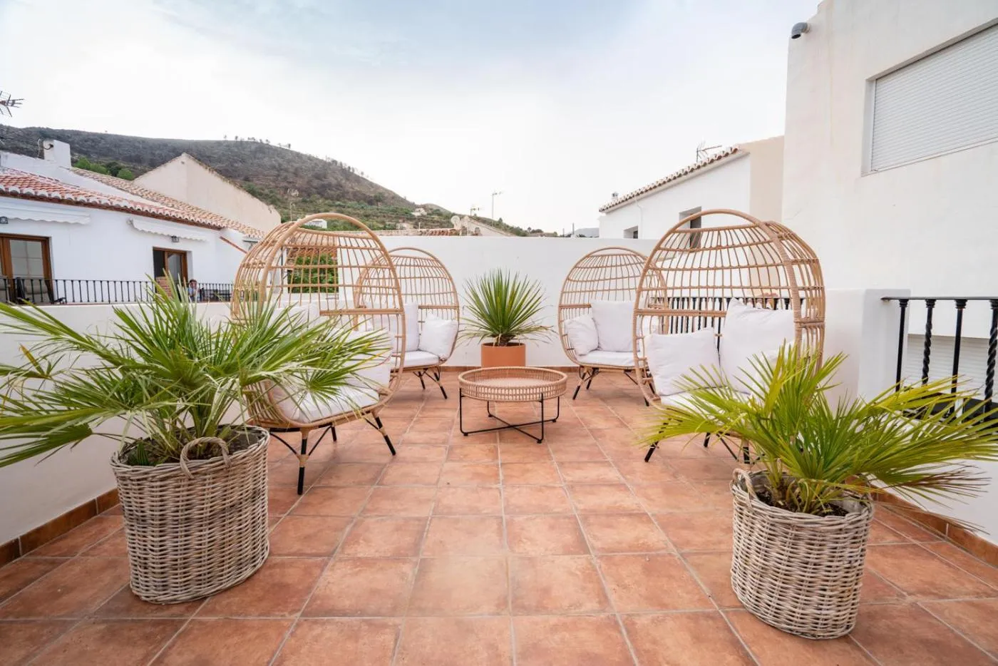 Balcony/Terrace in Limonero bnb