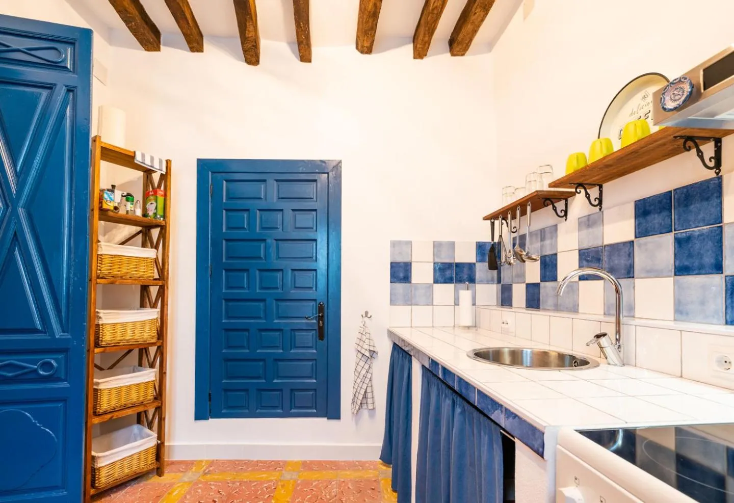 Kitchen or kitchenette in Limonero bnb