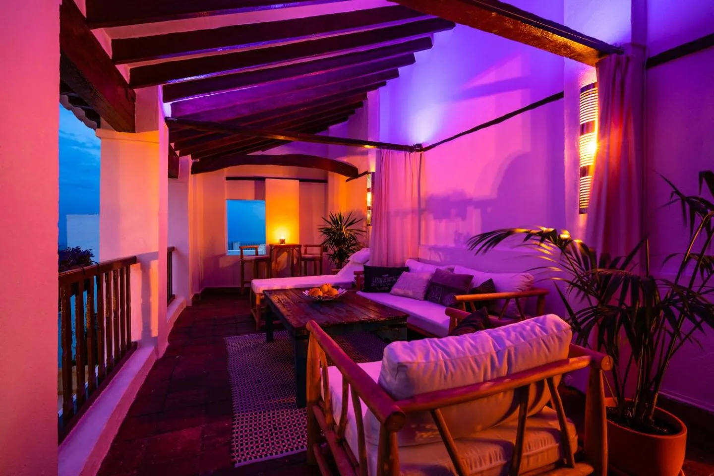 Balcony/Terrace in Limonero bnb