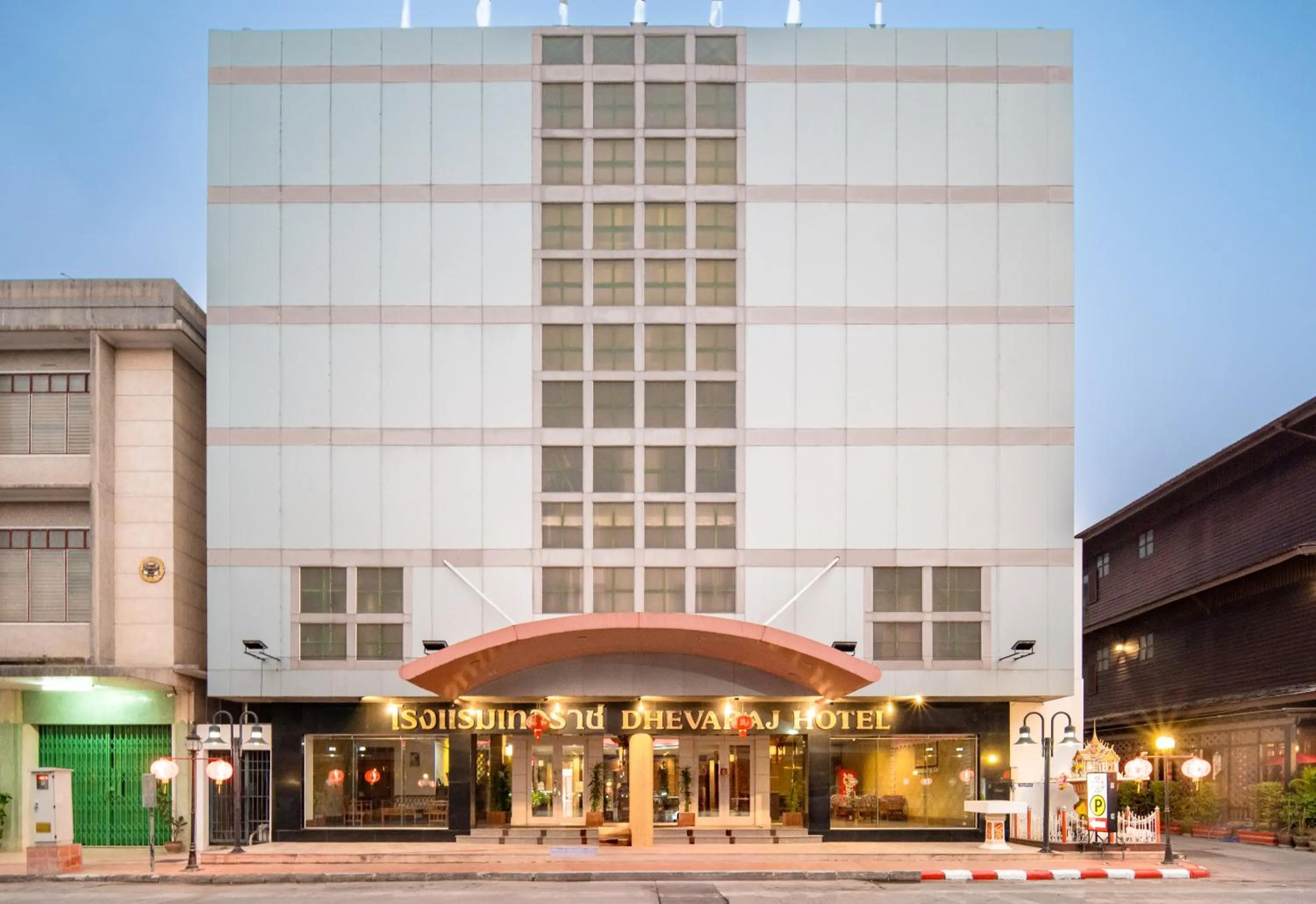 Property building in Dhevaraj Hotel