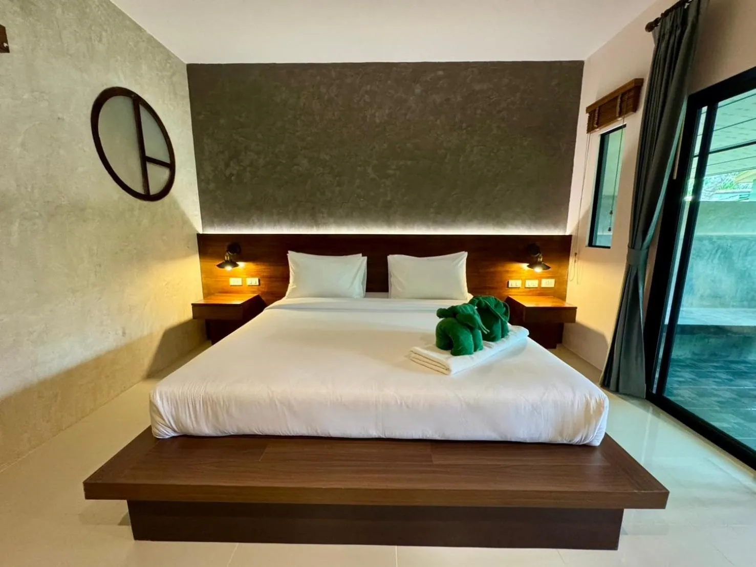 Bedroom, Bed in Khaolak Yama Resort - SHA Plus