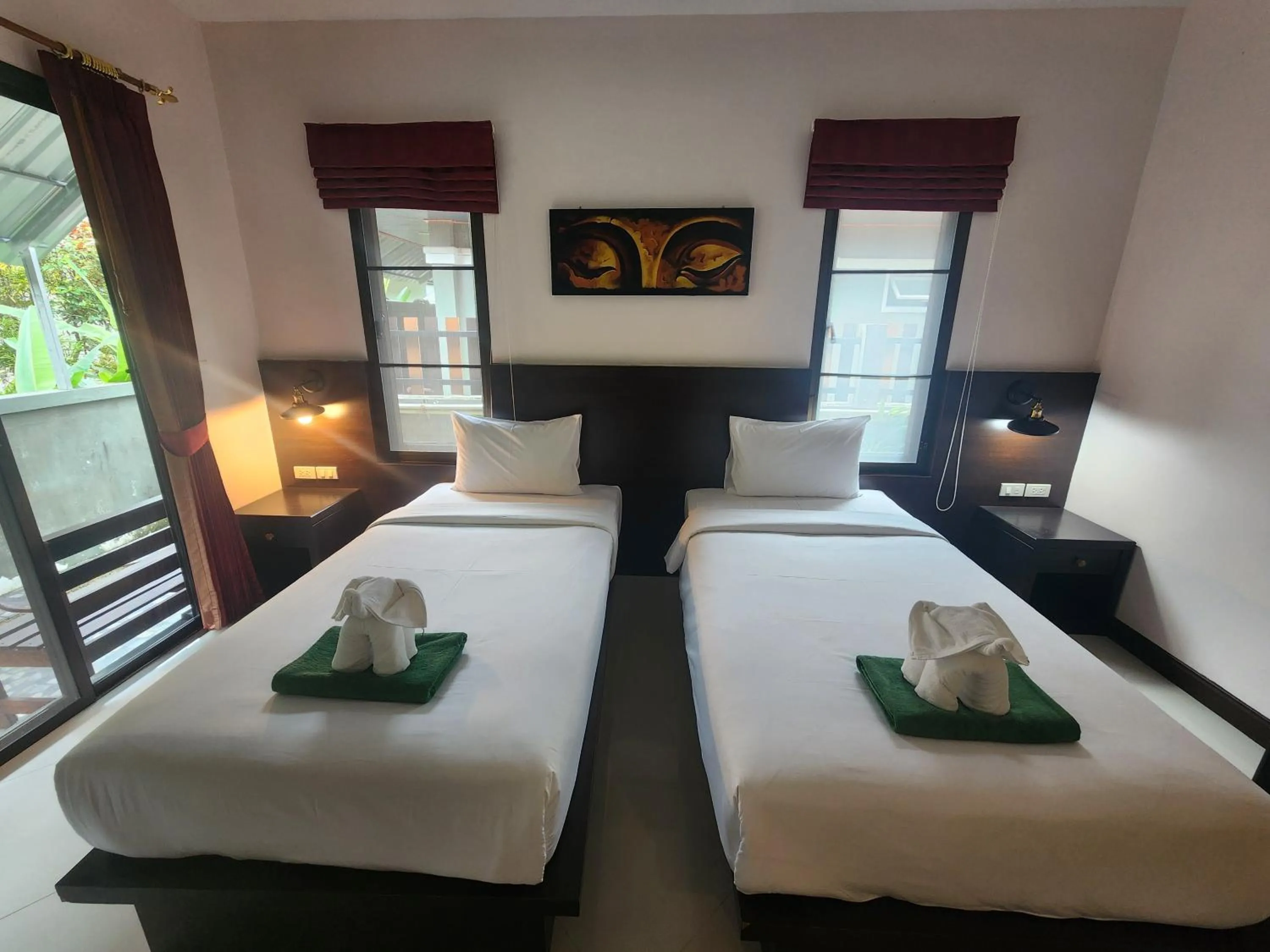 Bedroom, Bed in Khaolak Yama Resort - SHA Plus