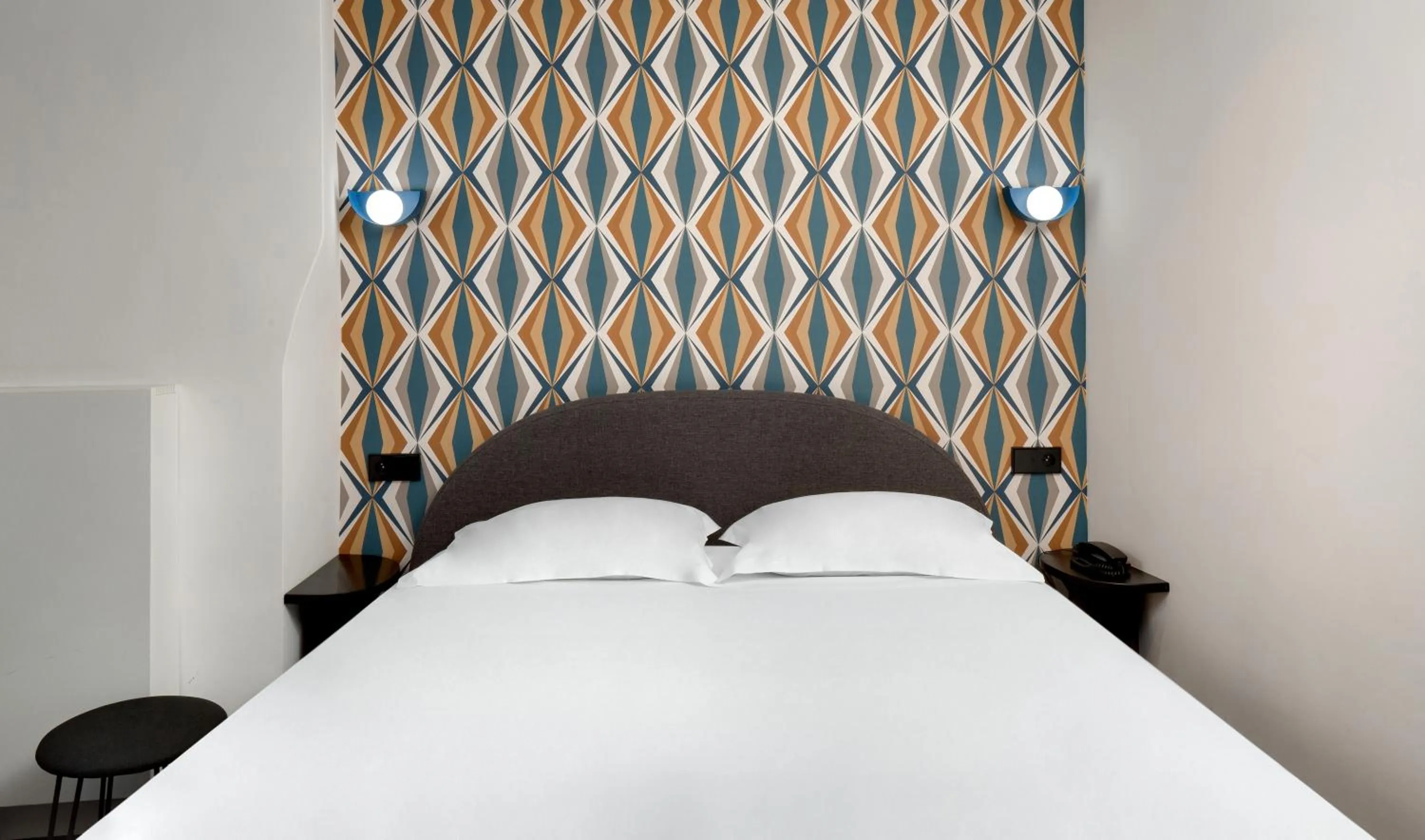 Bed in Hôtel De L'octroi