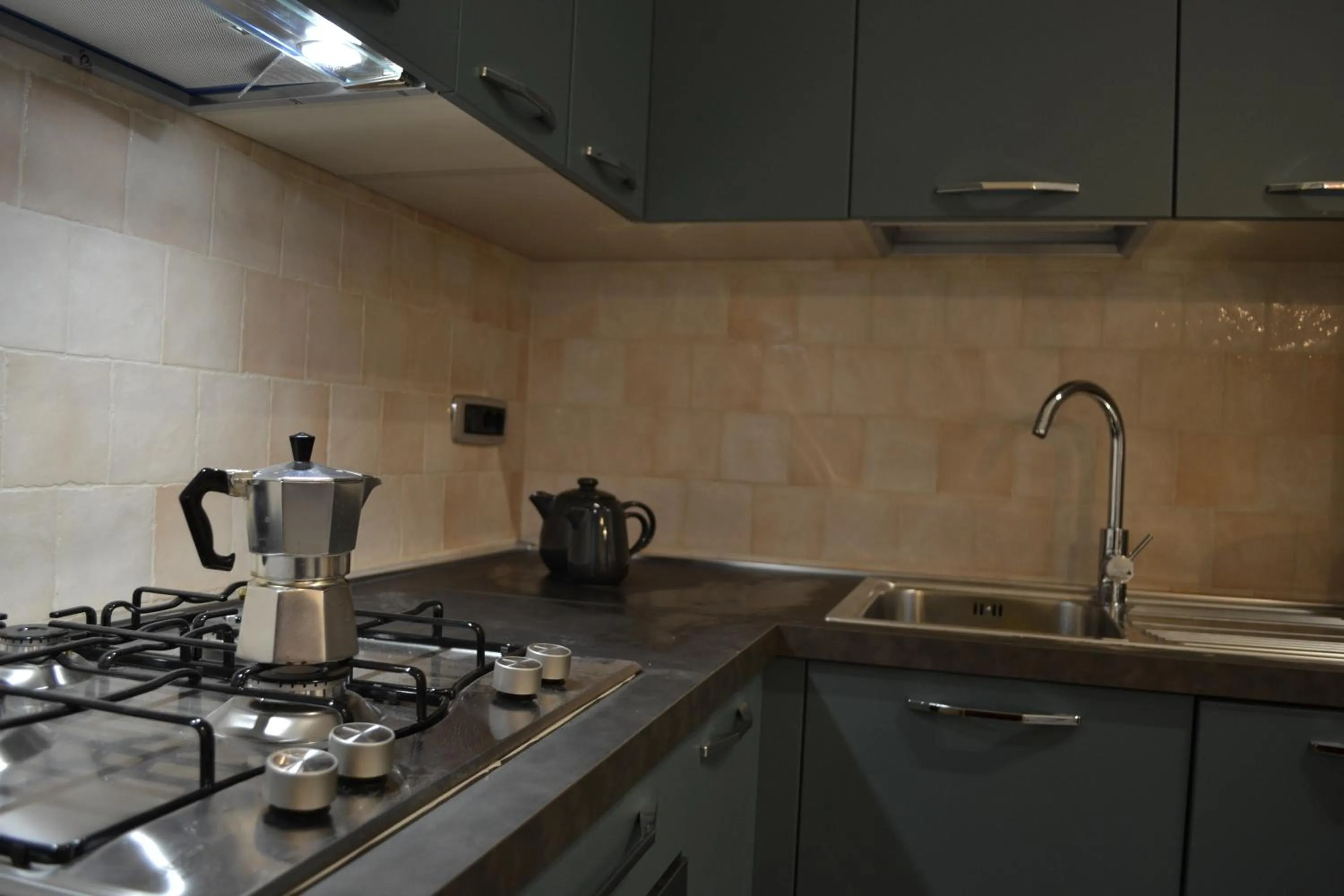 Kitchen or kitchenette in Donna Lena Relais Napoli