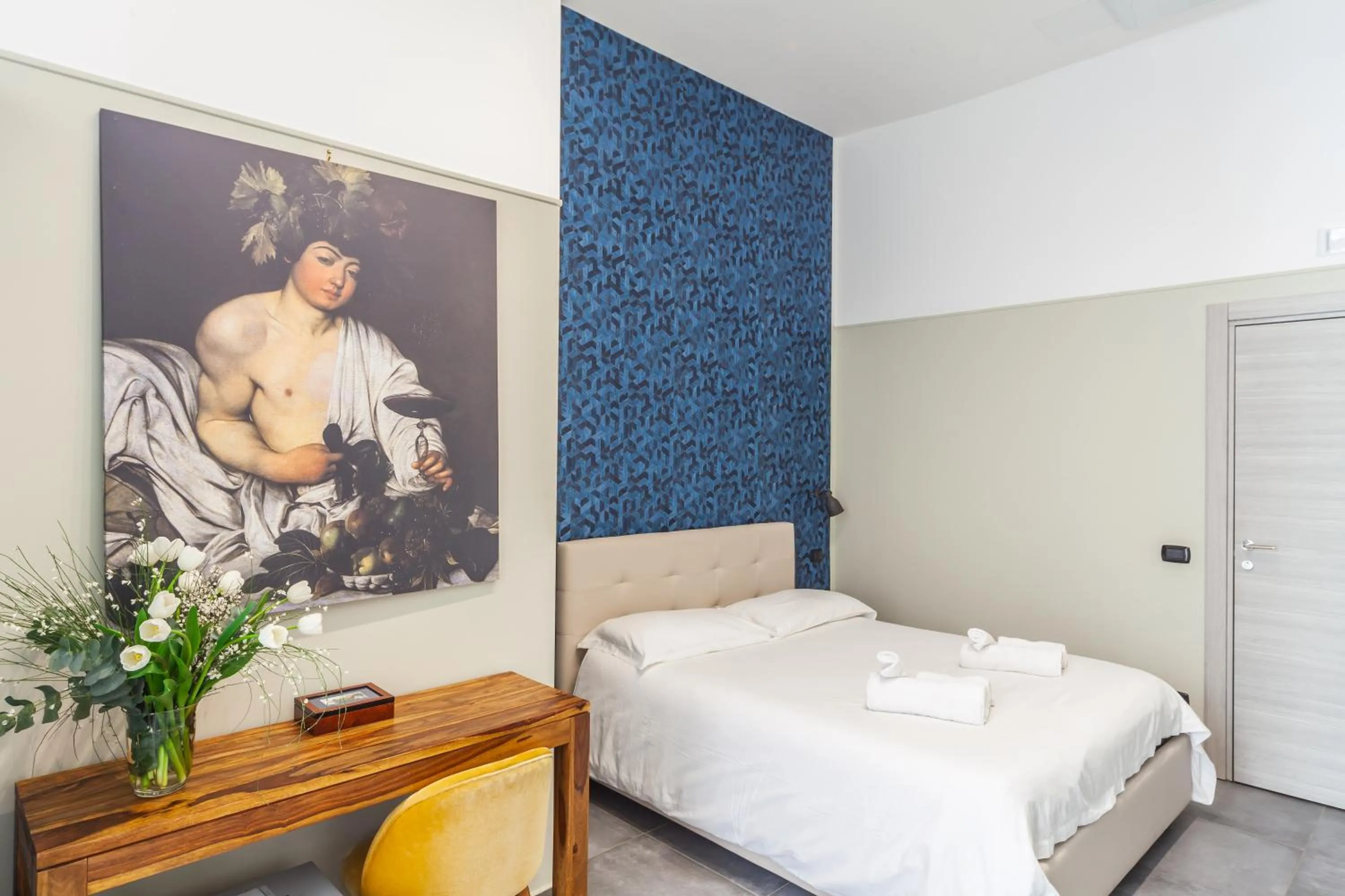 Bed in Donna Lena Relais Napoli