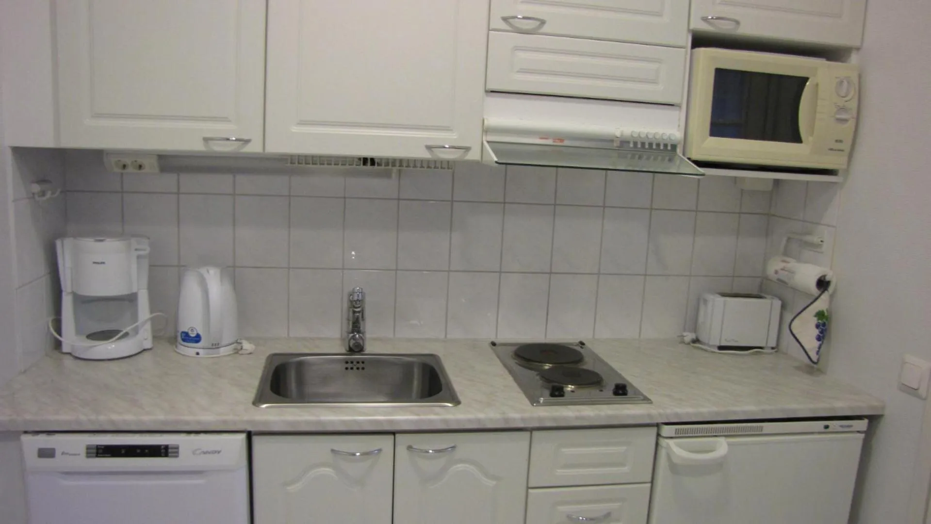 Kitchen or kitchenette in Aparthotel YlläStar