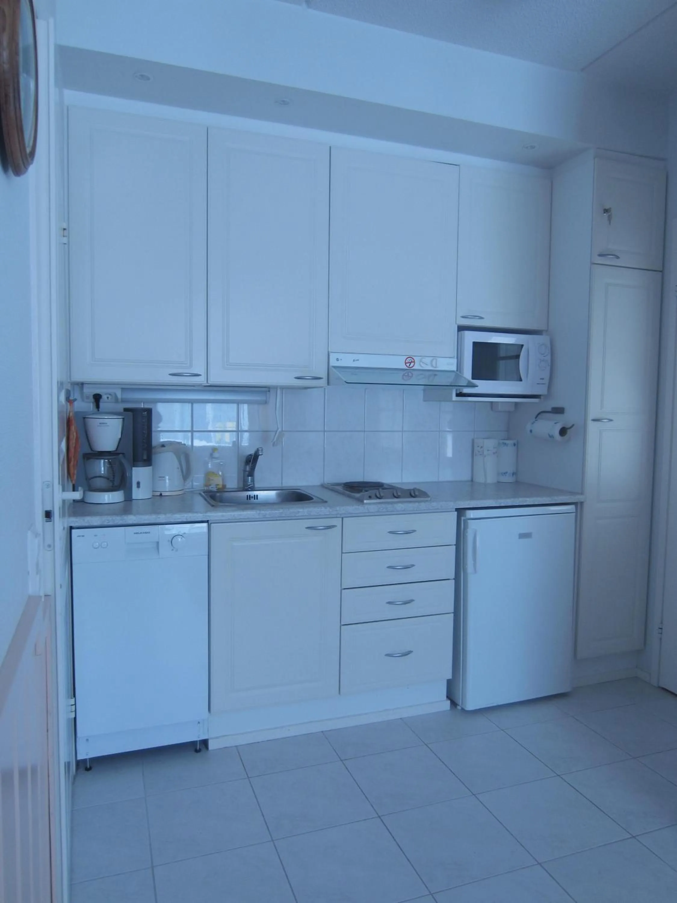 Kitchen or kitchenette in Aparthotel YlläStar