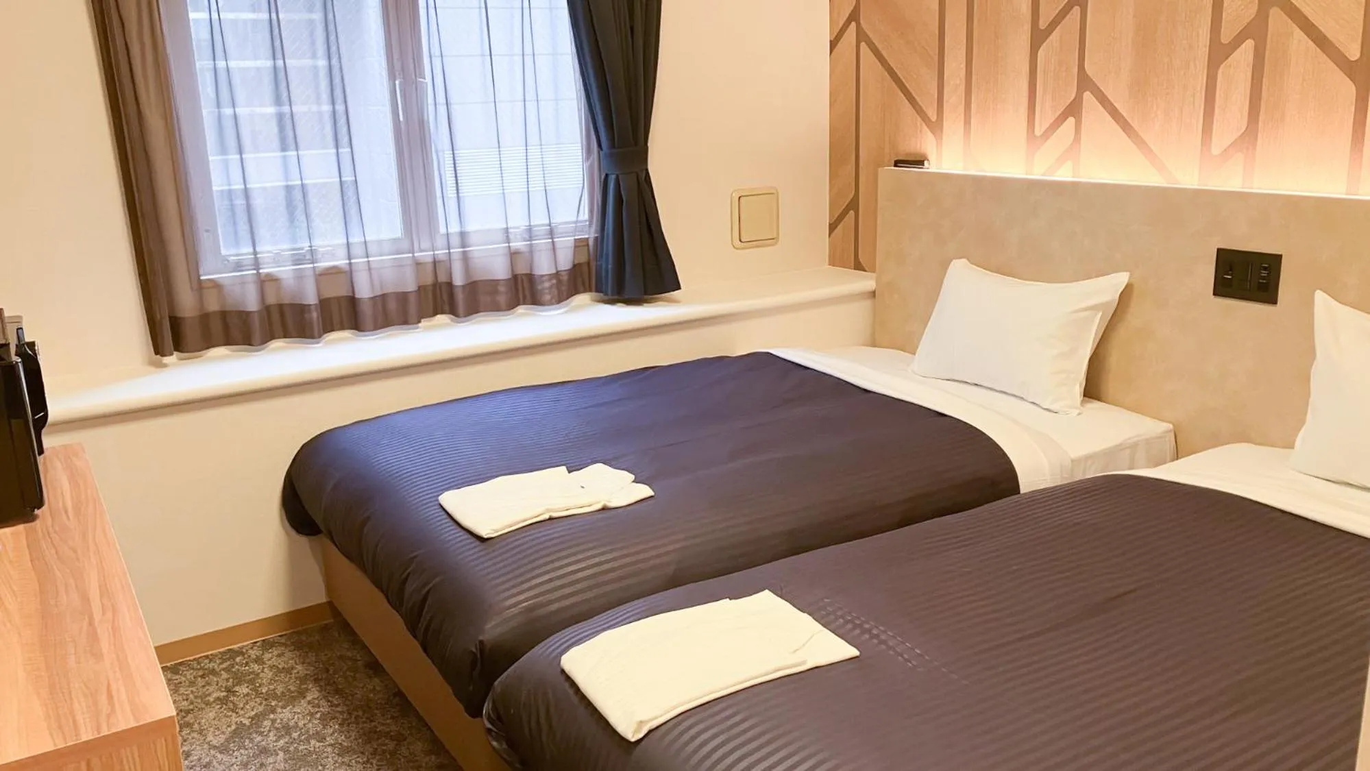 Bed in HOTEL LiVEMAX BUDGET Shinbashi