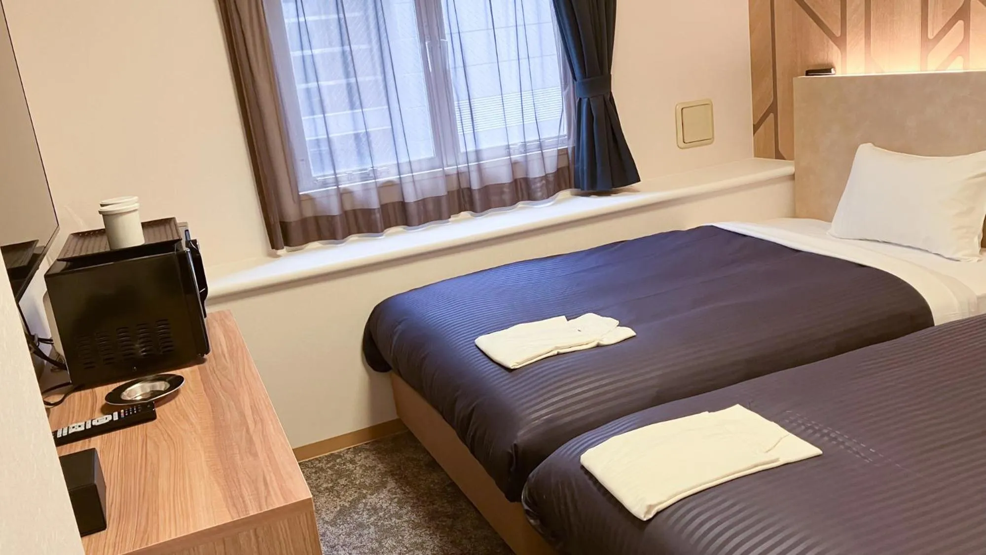 Bed in HOTEL LiVEMAX BUDGET Shinbashi