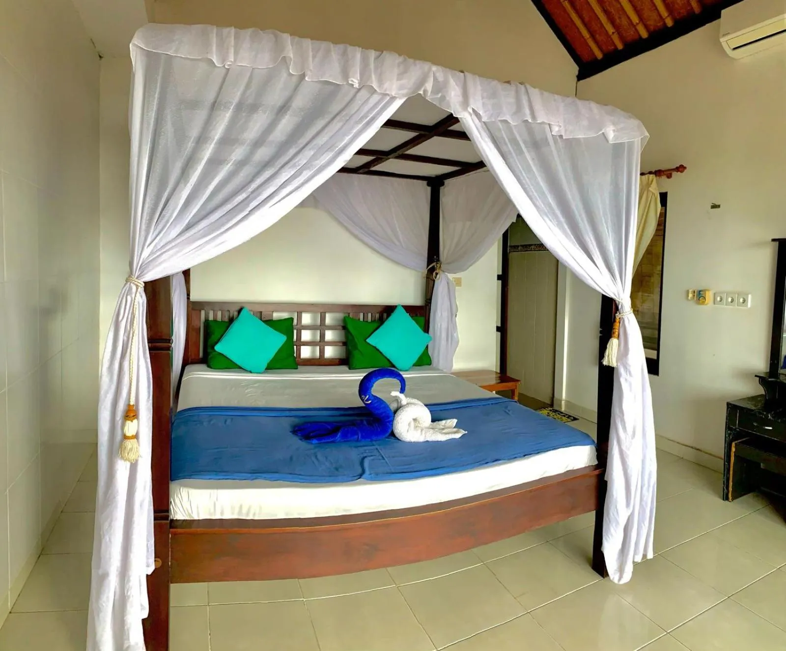 Bed in Titi Sedana Homestay