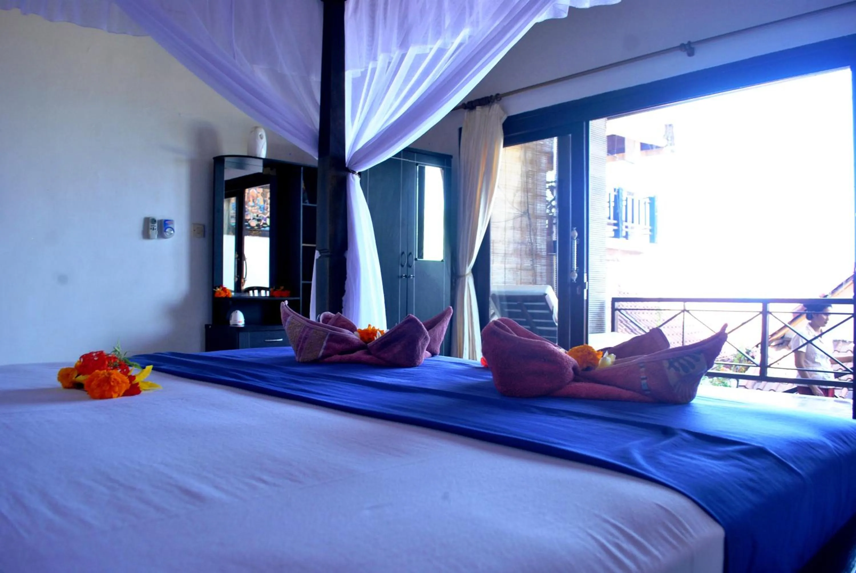 Bed in Titi Sedana Homestay