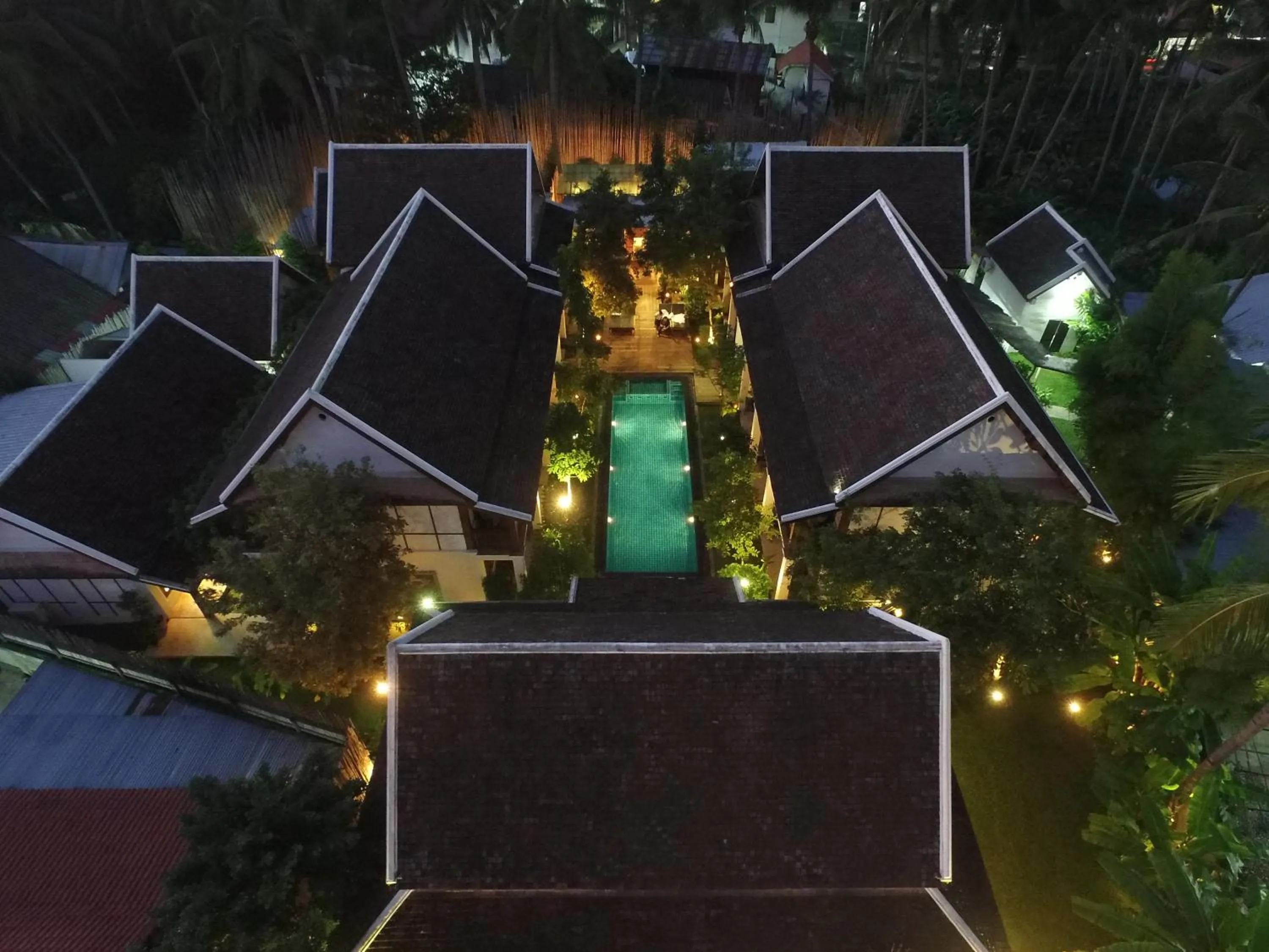Bird's eye view in Le Sen Boutique Hotel