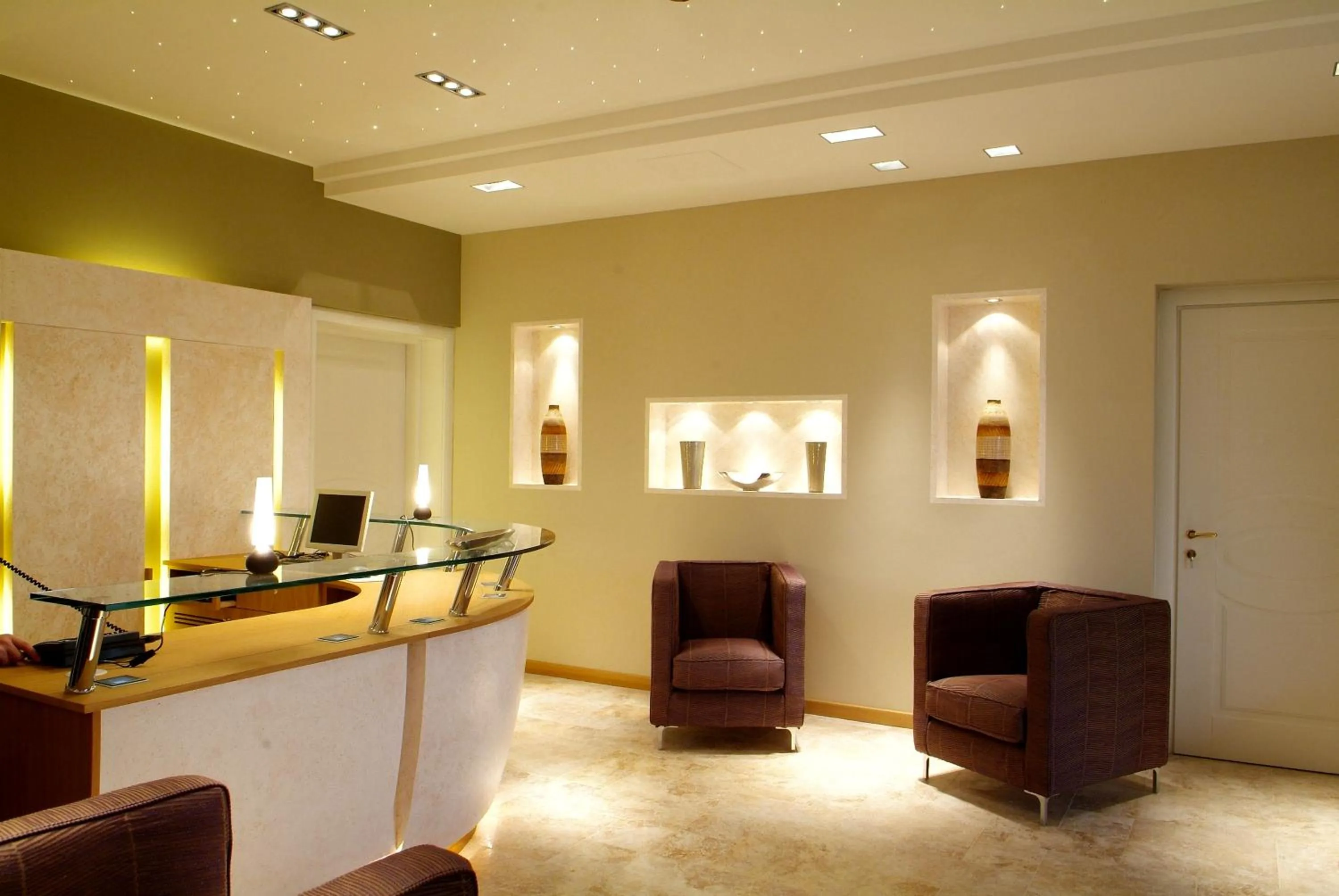 Lobby or reception in Hotel Fontana Santa