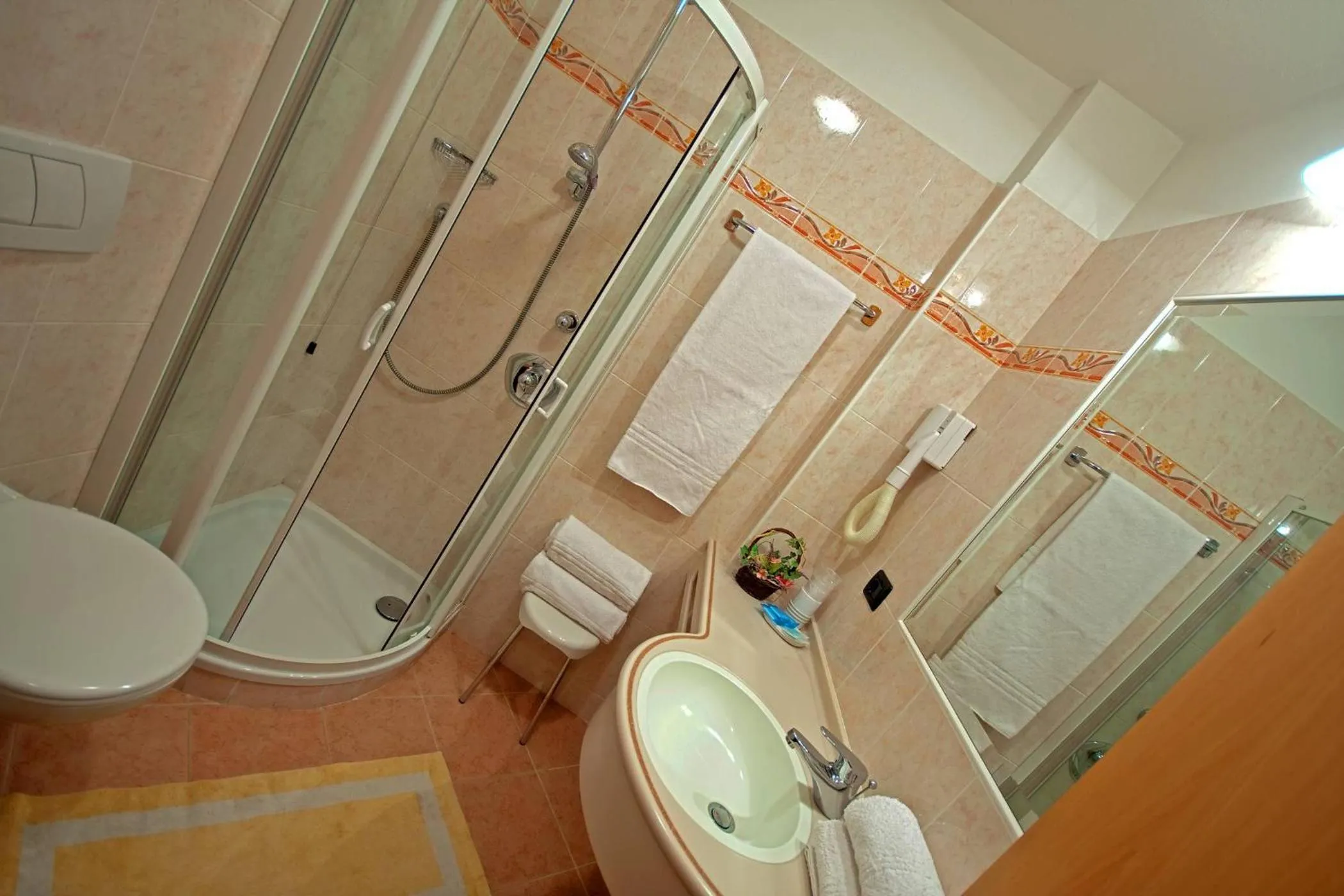 Bathroom in Hotel De Fronz