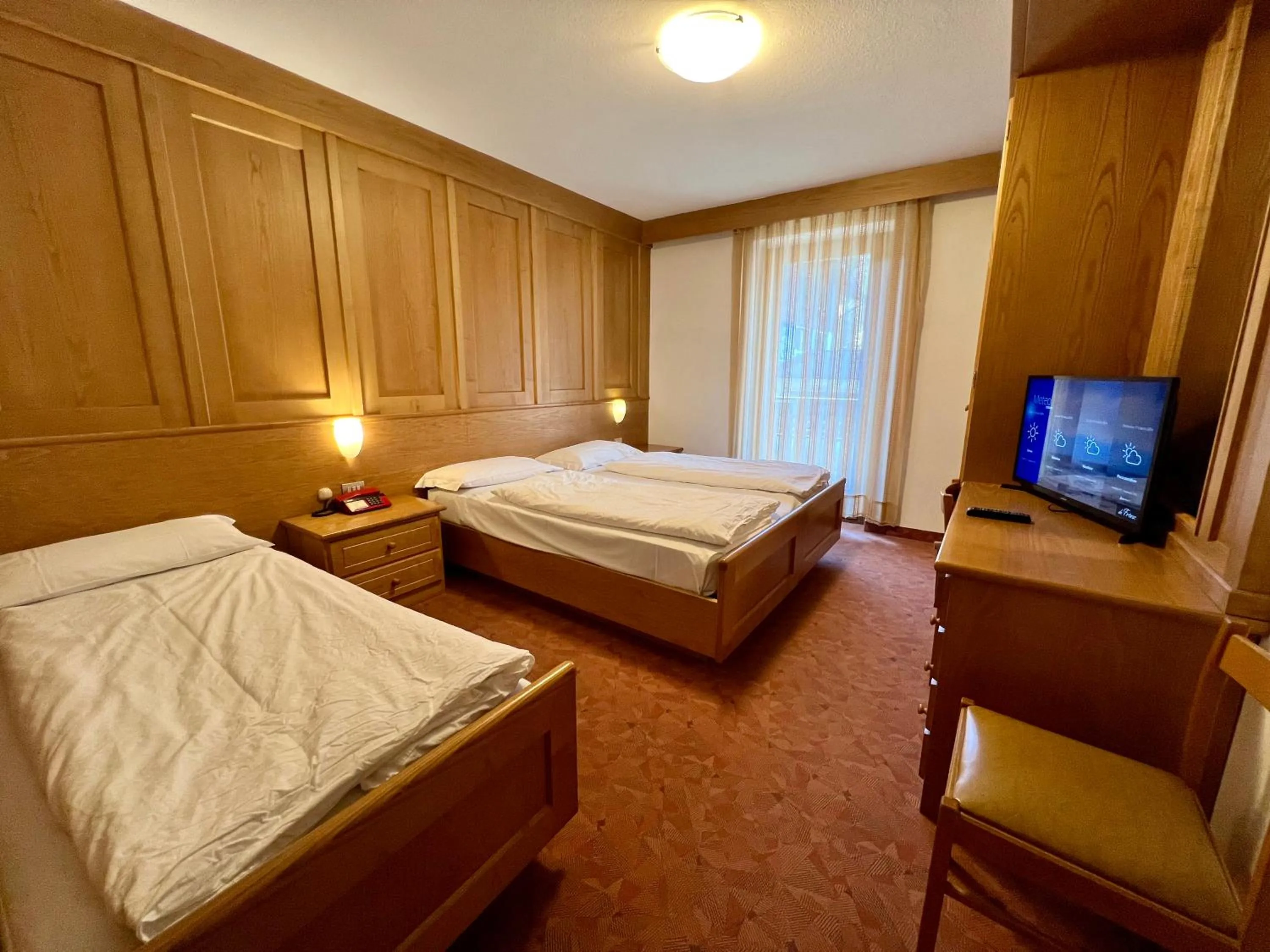 Bed in Hotel De Fronz