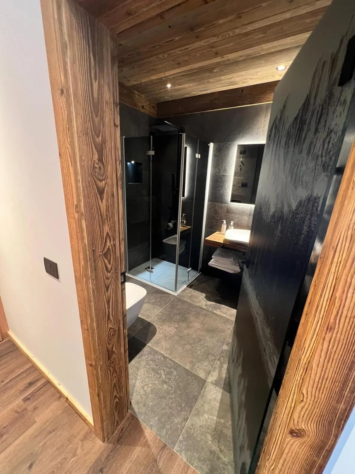 Bed in Hotel De Fronz