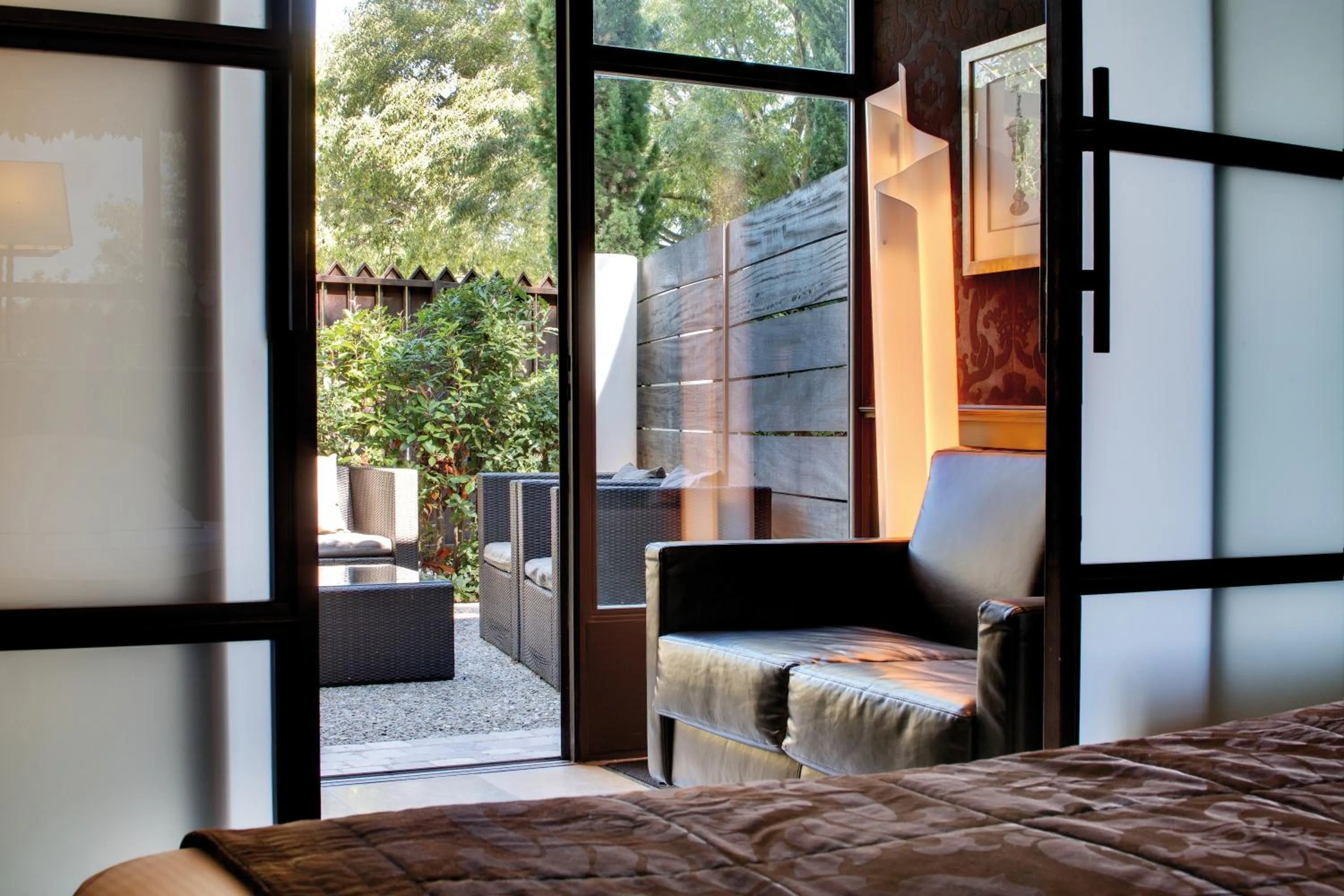 Photo of the whole room, Bed in Hôtel du Château & Spa - Teritoria
