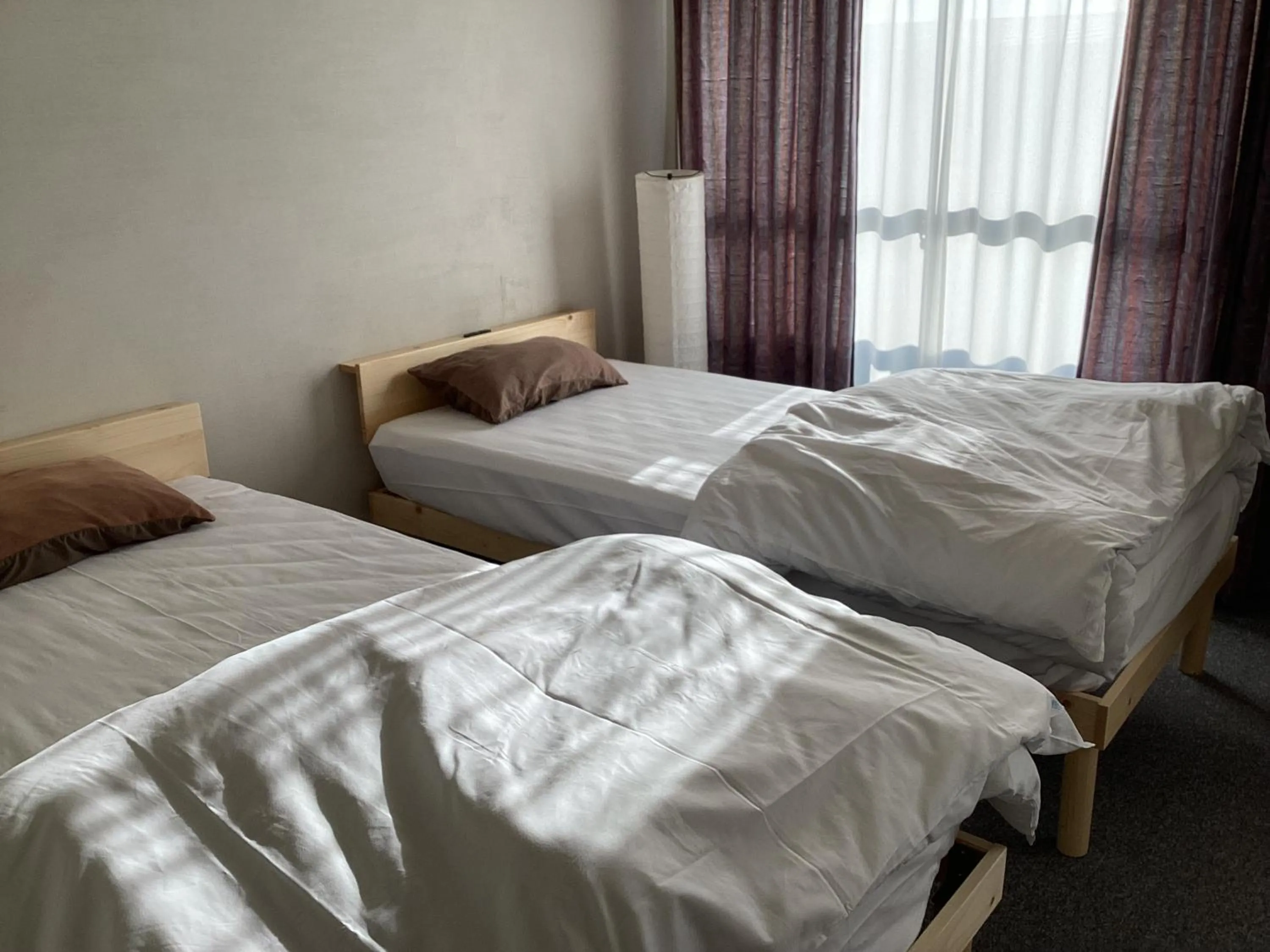 Bed in Katsuura Seaside Hotel
