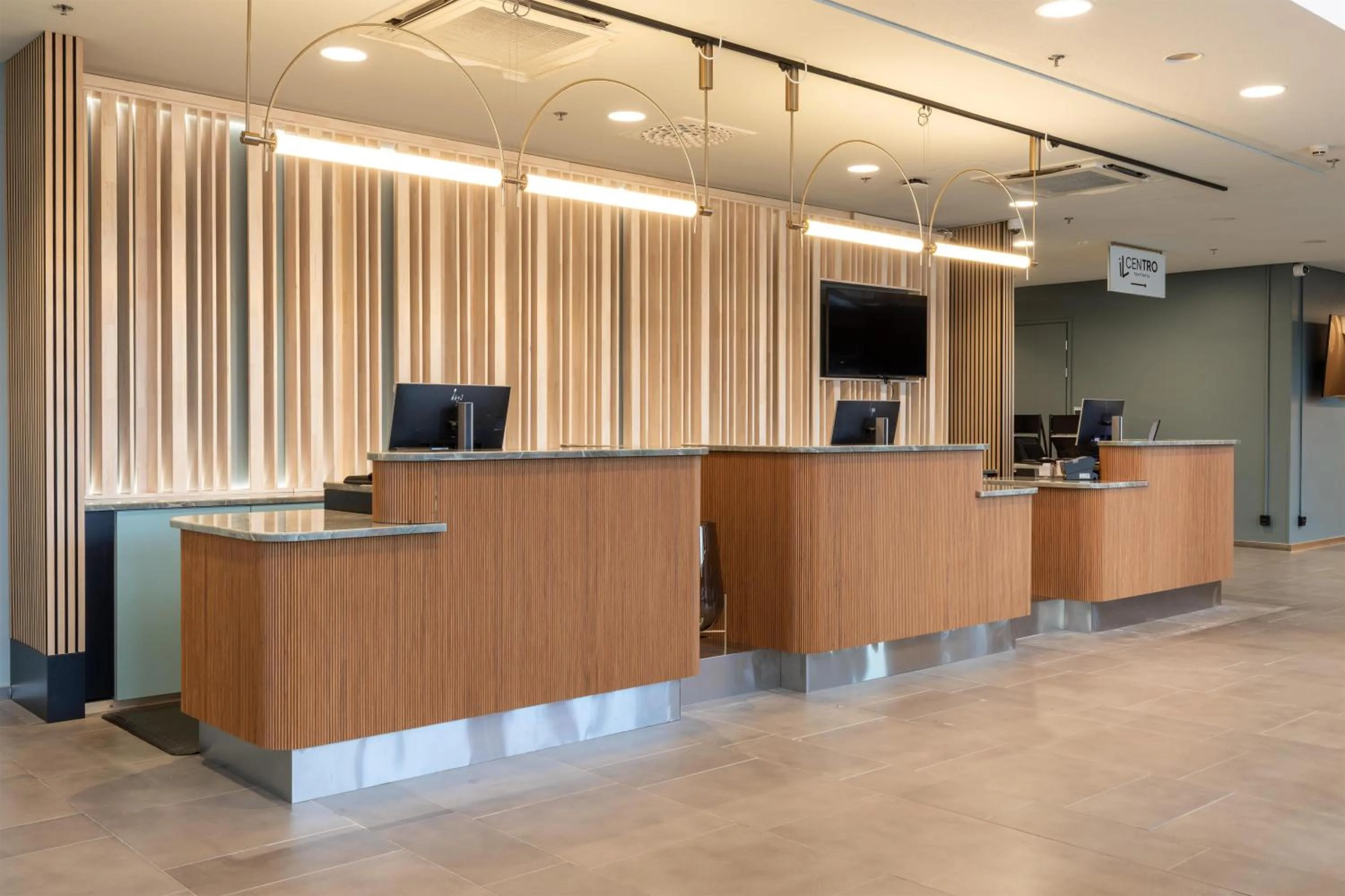 Lobby or reception in Scandic Tampere City