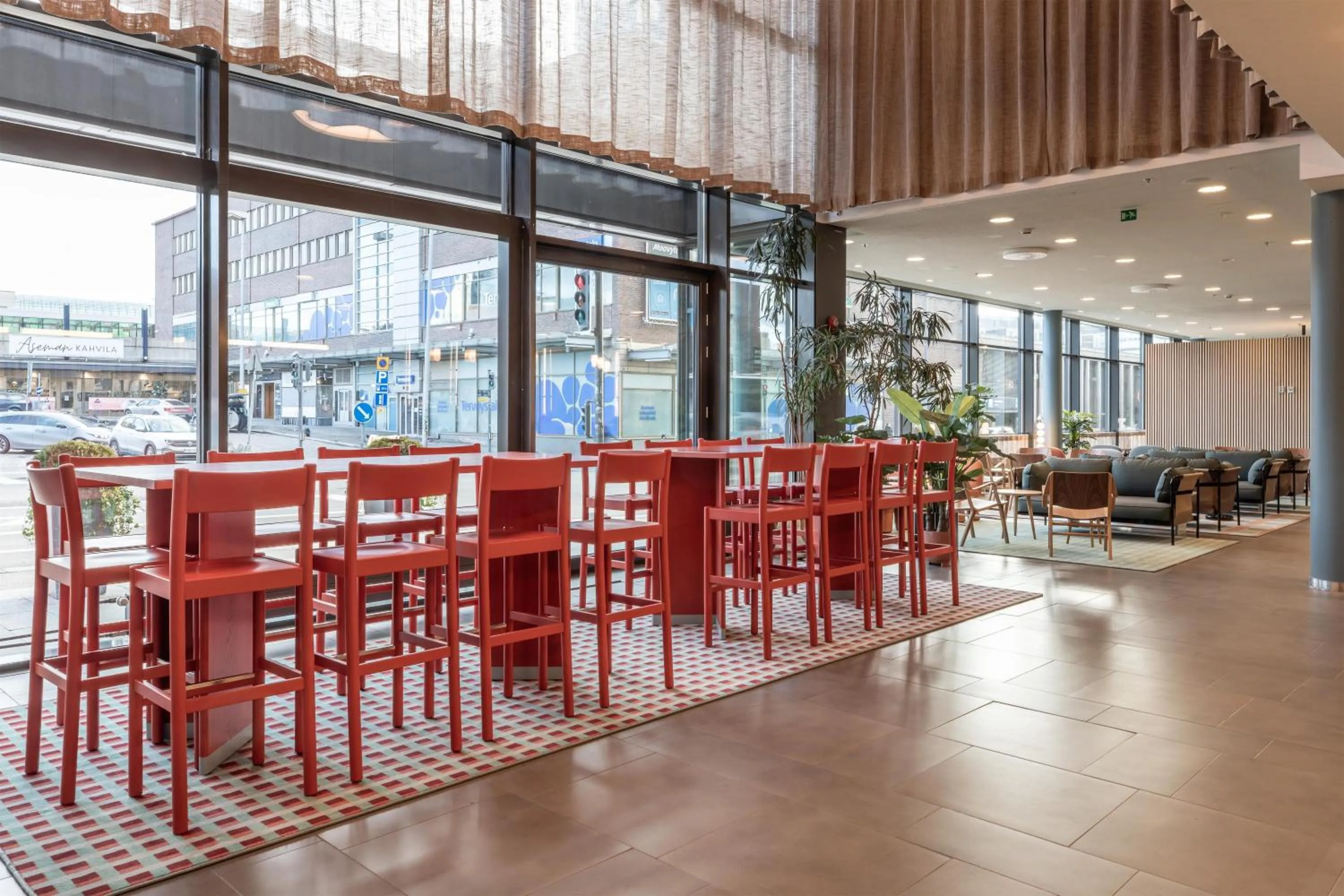 Lobby or reception in Scandic Tampere City