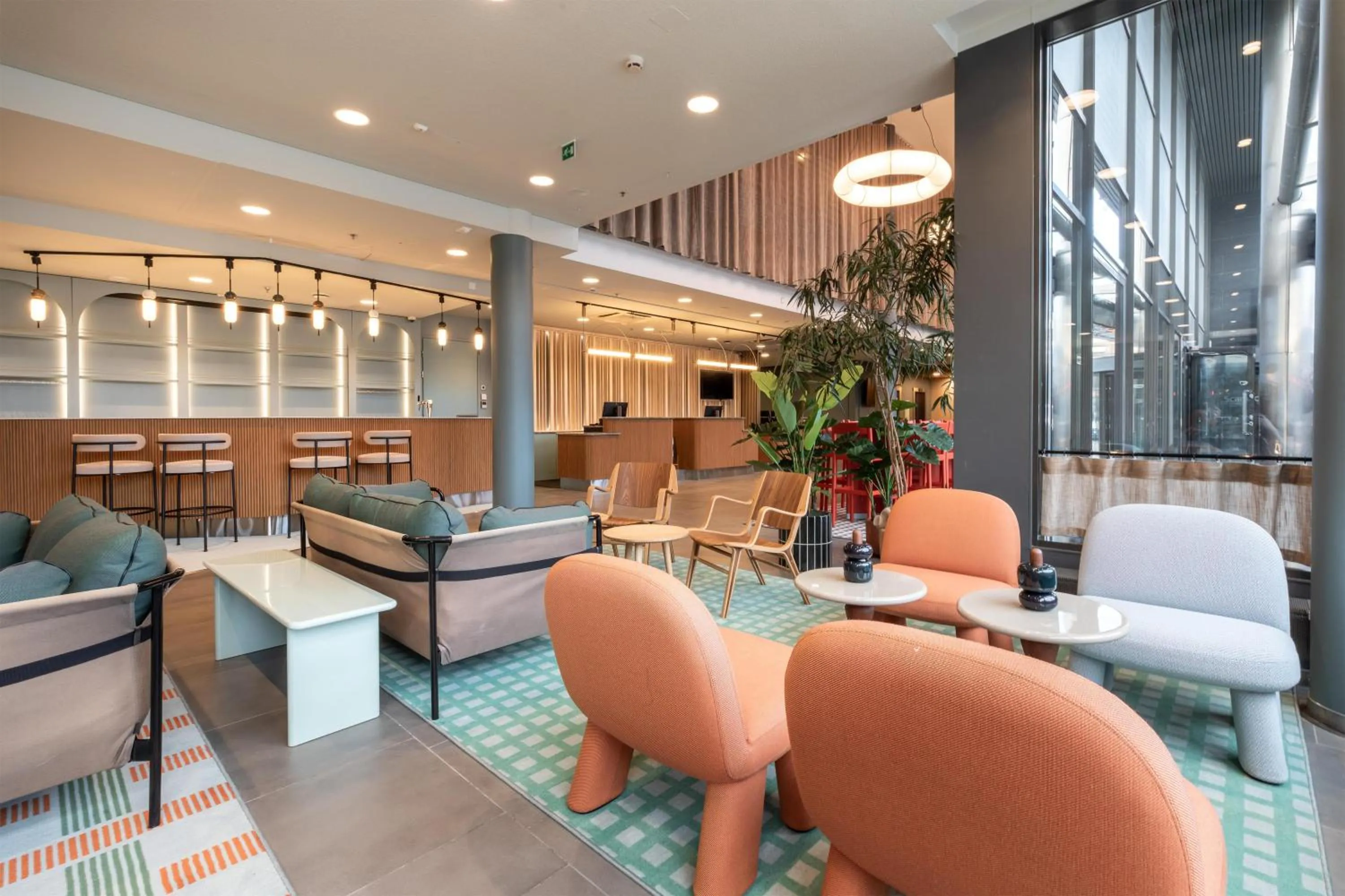 Lobby or reception in Scandic Tampere City