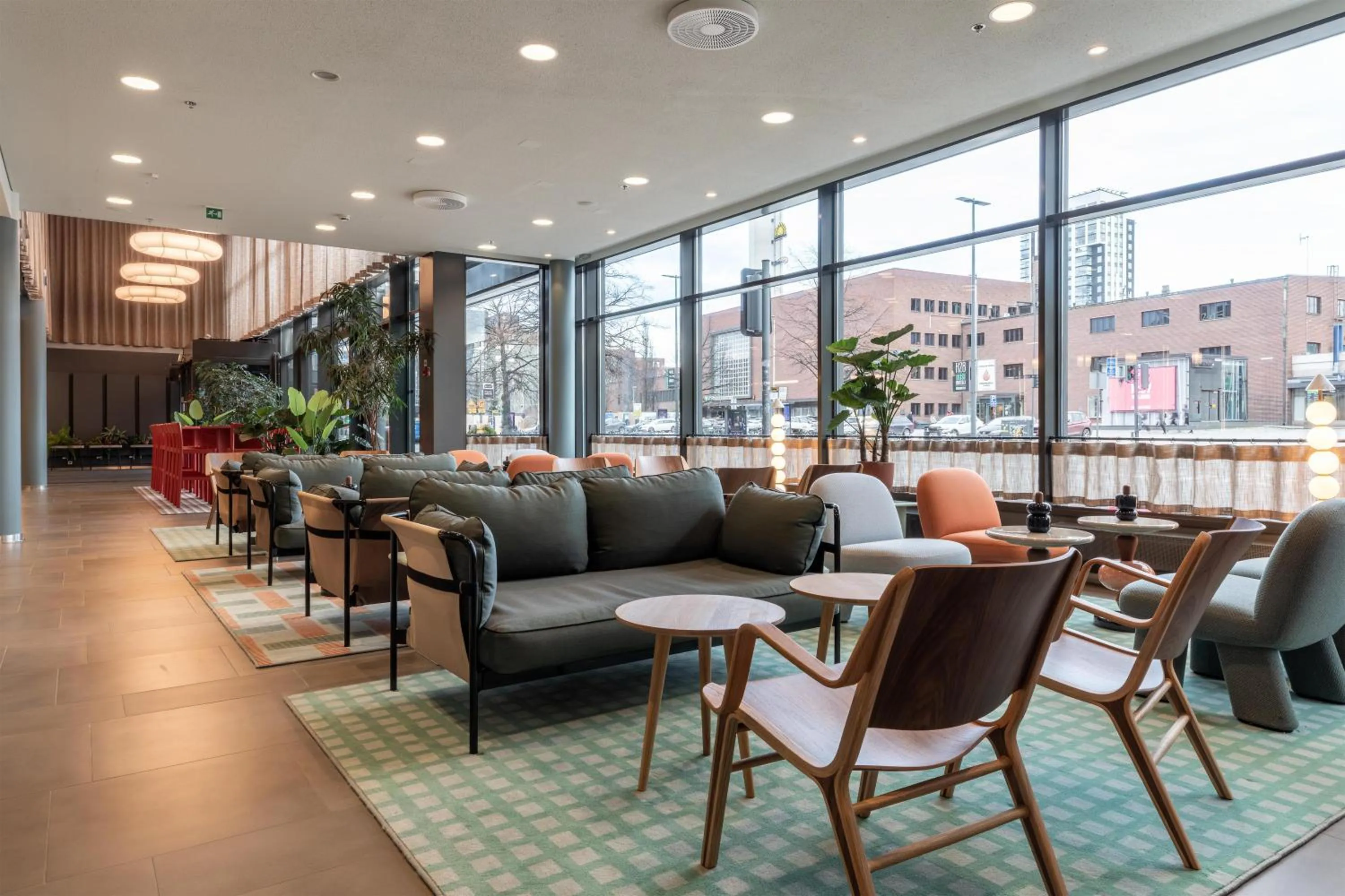 Lobby or reception in Scandic Tampere City