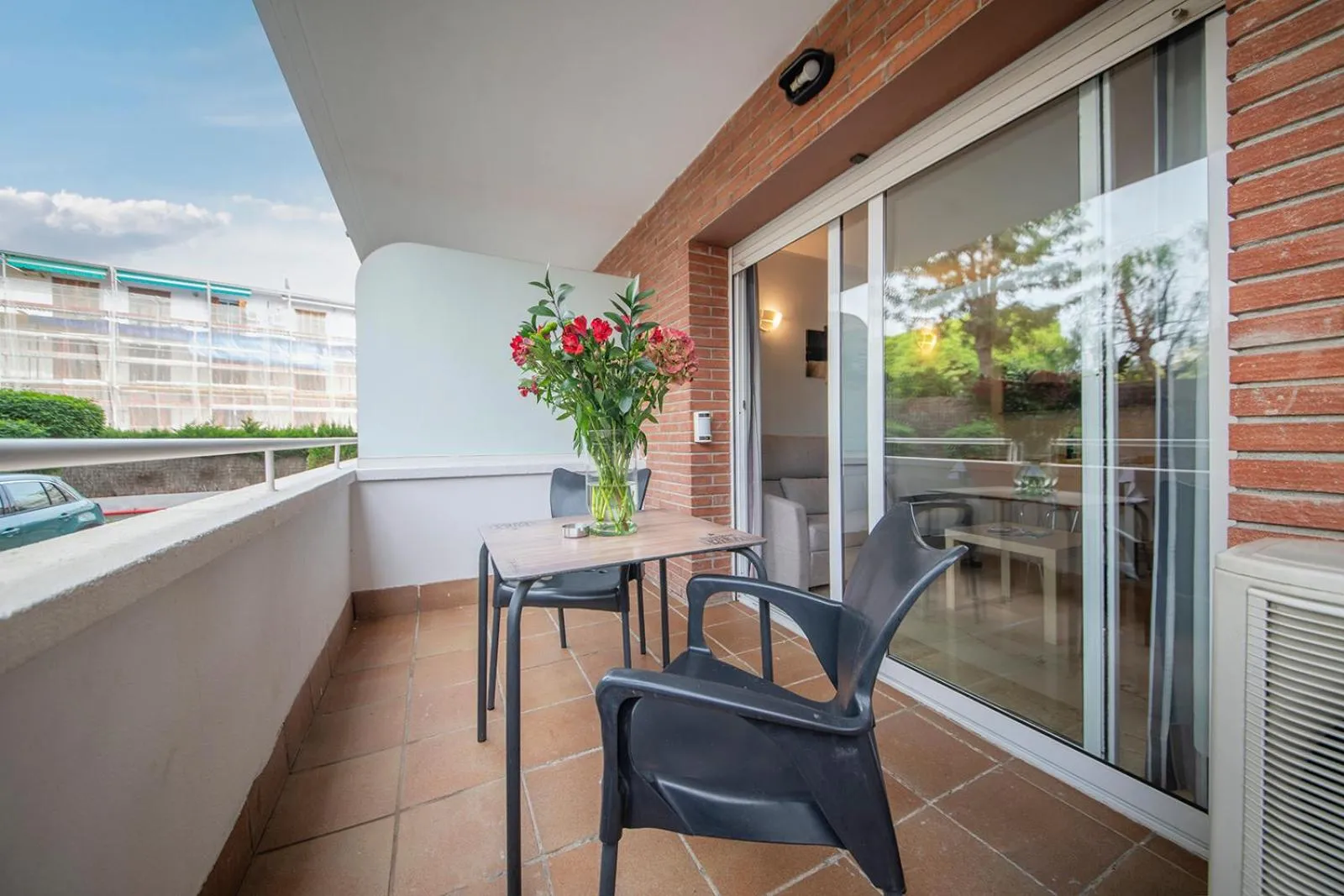 Patio in Aparthotel Marsol