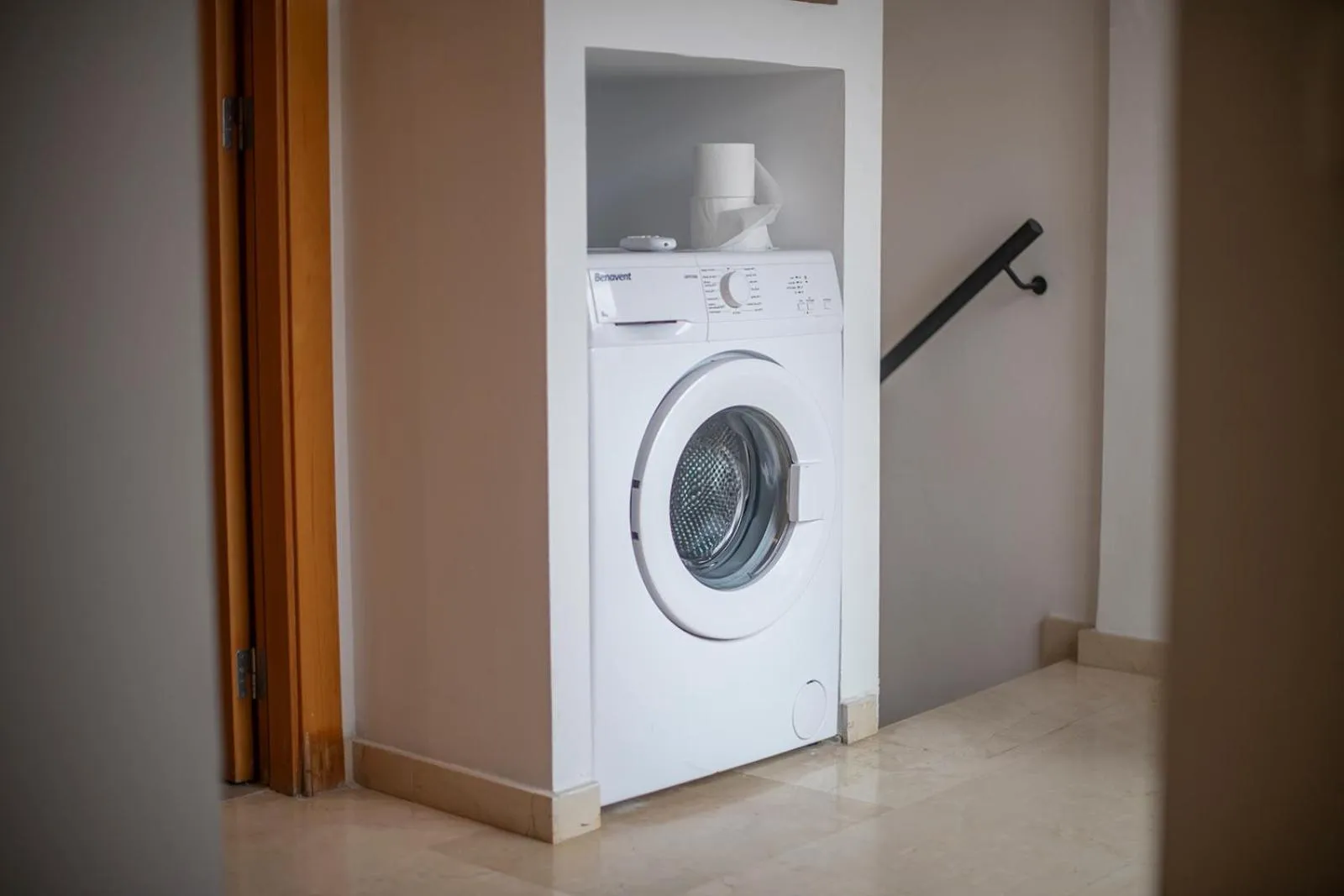 washing machine in Aparthotel Marsol