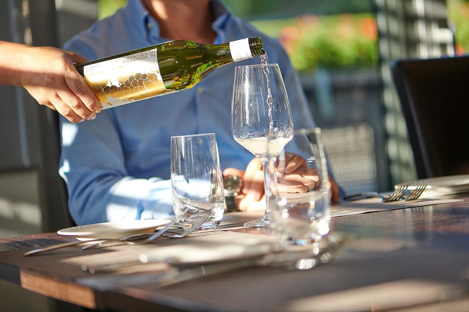 On site in Le Leman Hotel