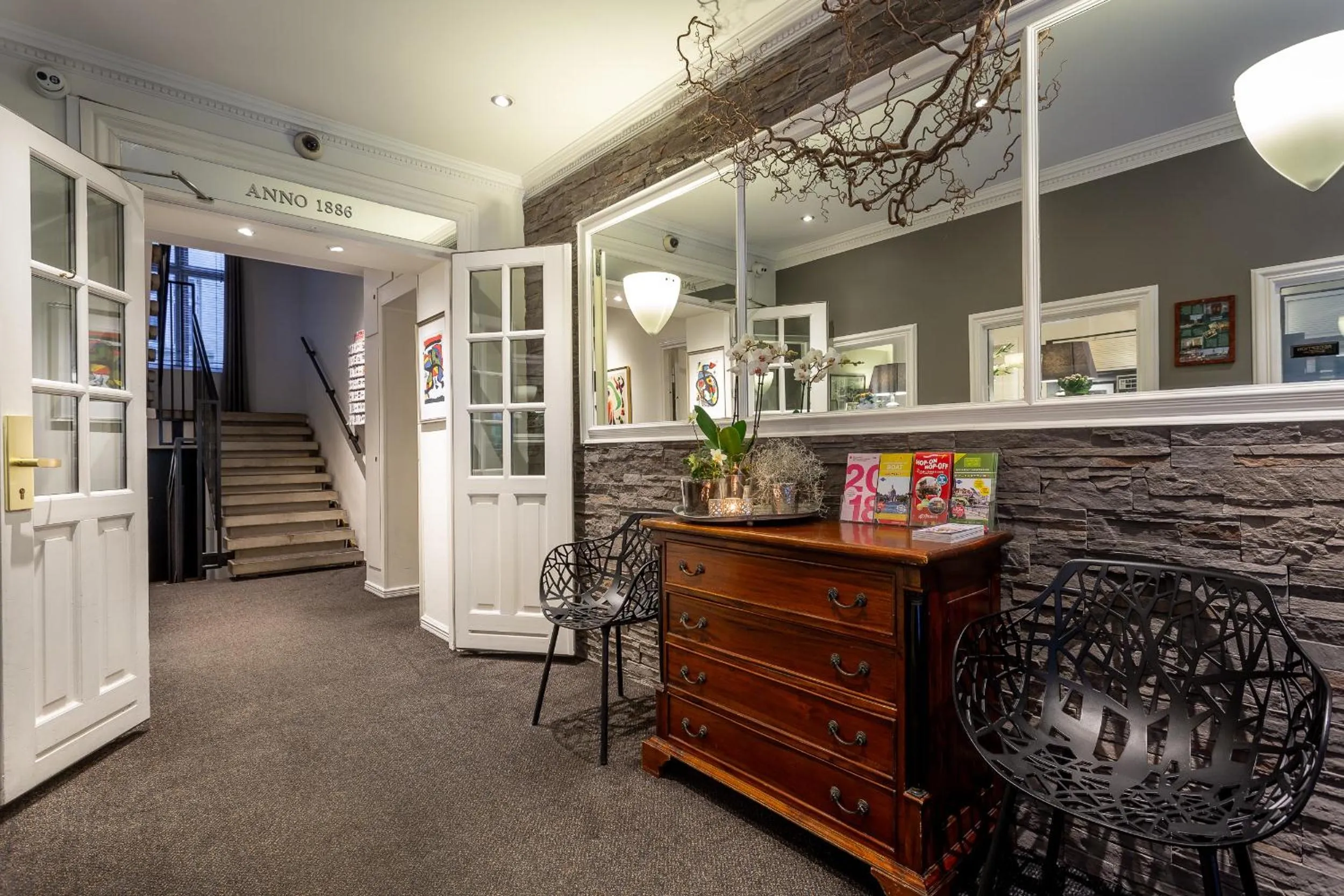 Lobby or reception in Hotel Tiffany